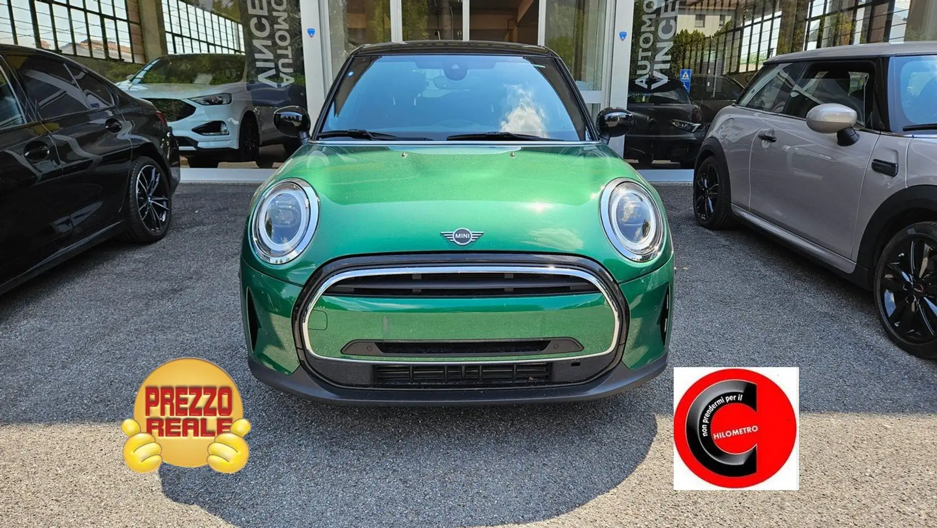 MINI Cooper Mini 5p 1.5 Cooper AUTO TETTO PELLE HARMAN K FULL Vert - 2