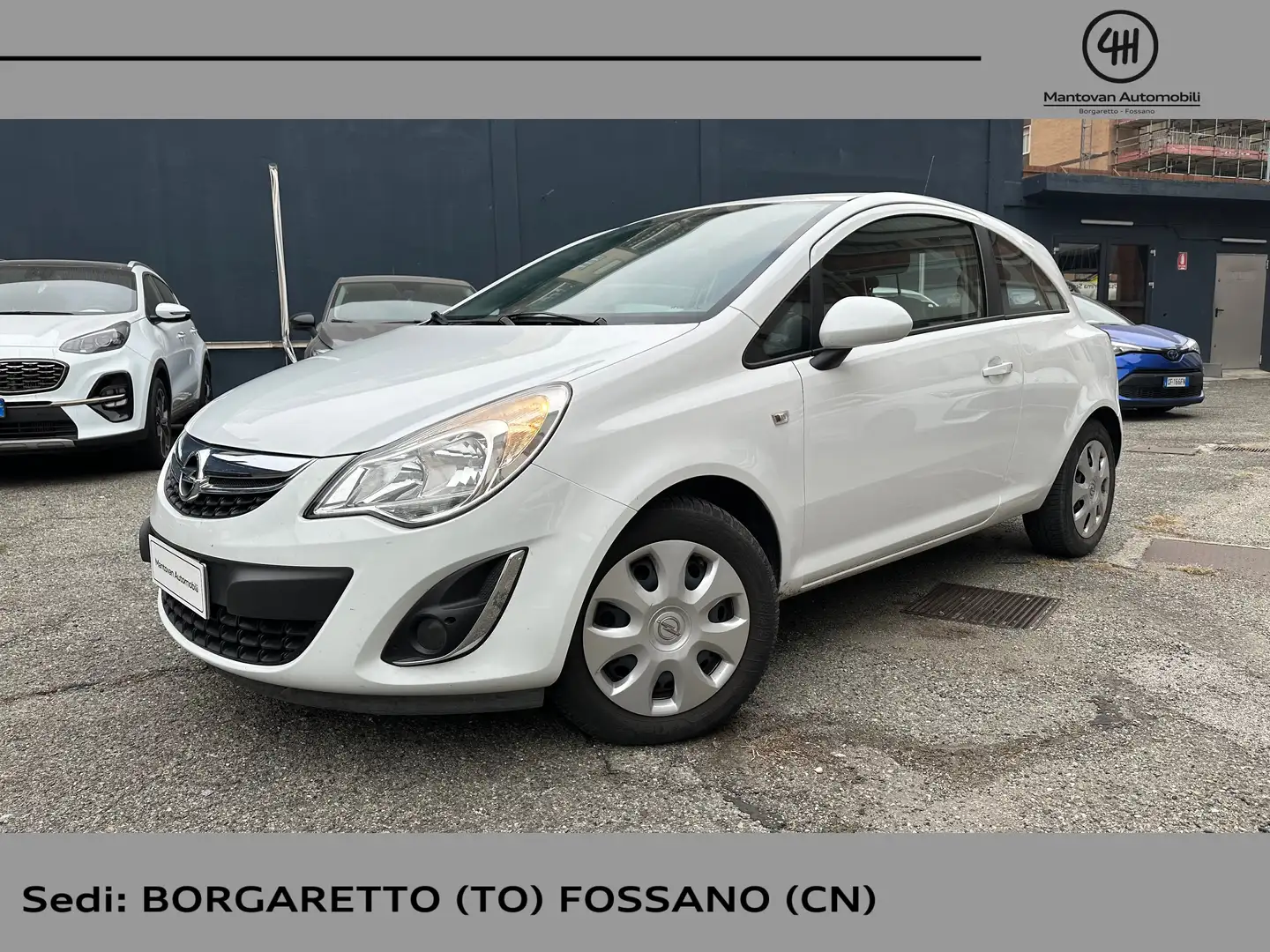 Opel Corsa IV 3p 1.3 cdti Edition elective UNICO PROPRIETARIO Bianco - 1
