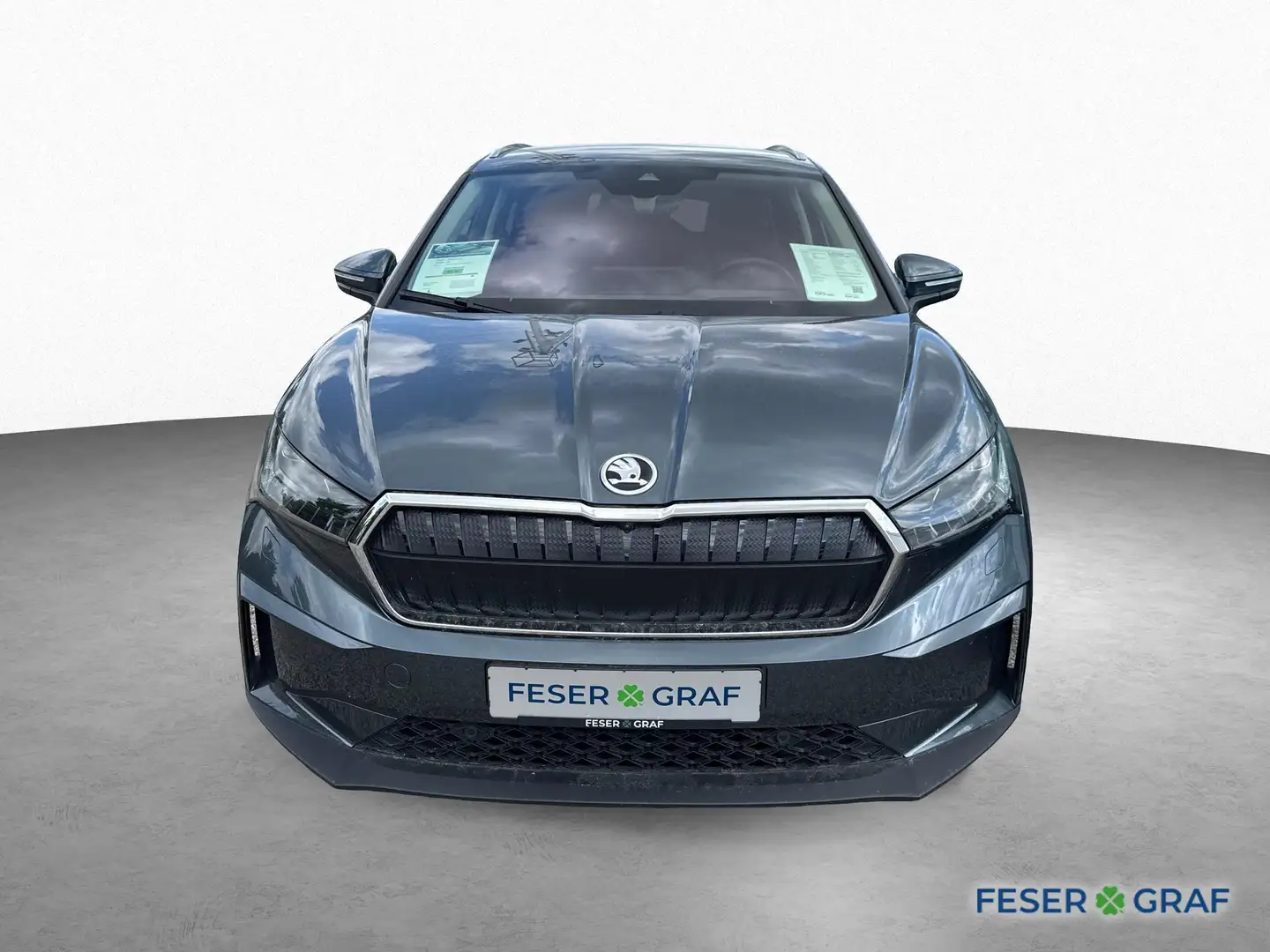 Skoda Enyaq 80 iV SUITE,HEAD-UP,ELEKTR. HECKKLAPPE,MEMORY,NAVI Gris - 2