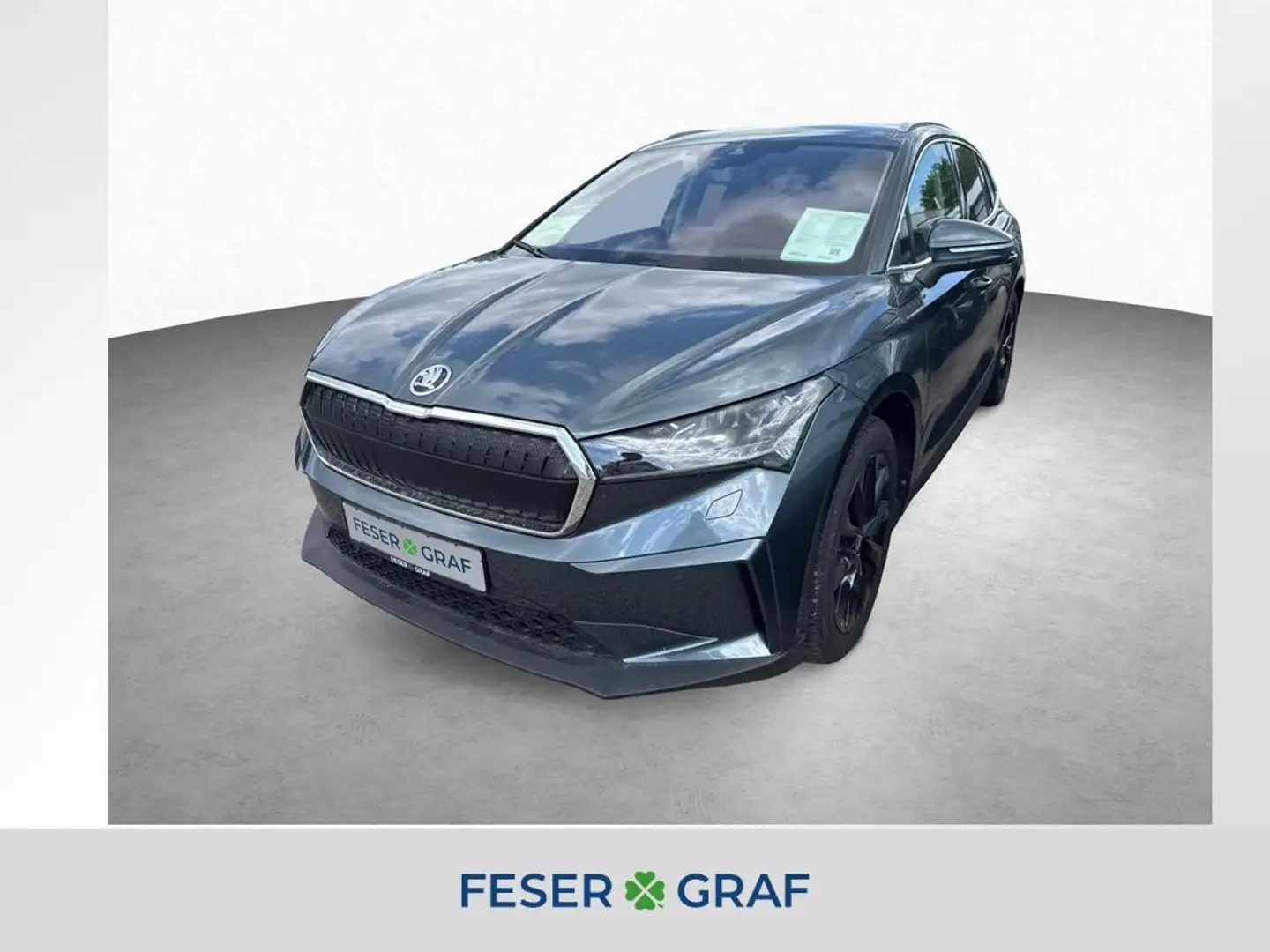 Skoda Enyaq 80 iV SUITE,HEAD-UP,ELEKTR. HECKKLAPPE,MEMORY,NAVI Grau - 1