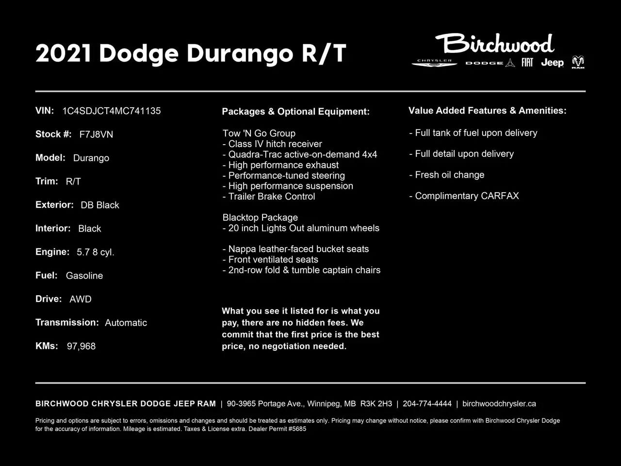 Dodge Durango снимка Dodge Durango