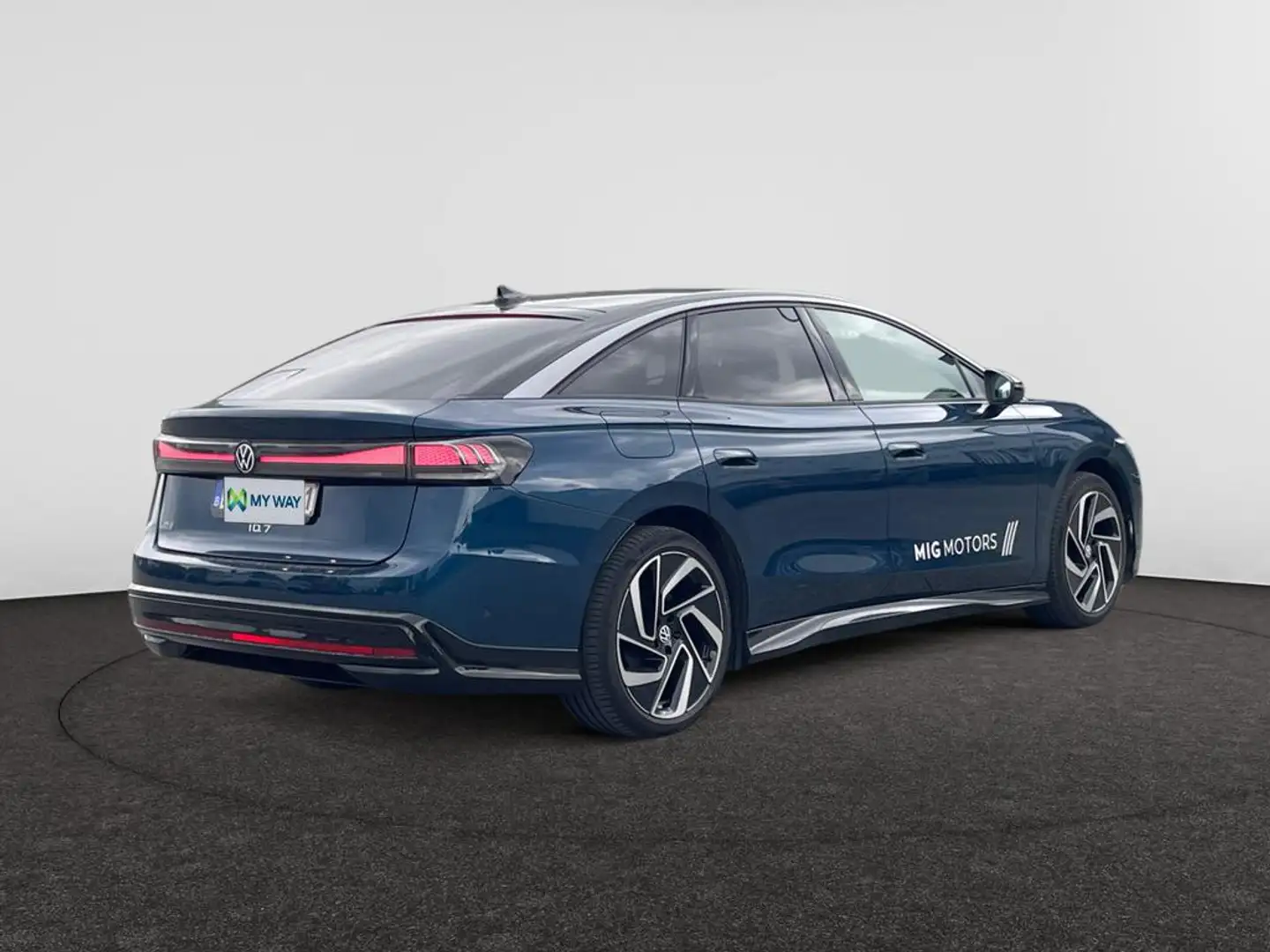 Volkswagen ID.7 Pro Business Premium 77 kWh (286 pk) /// Wegklapba Bleu - 2