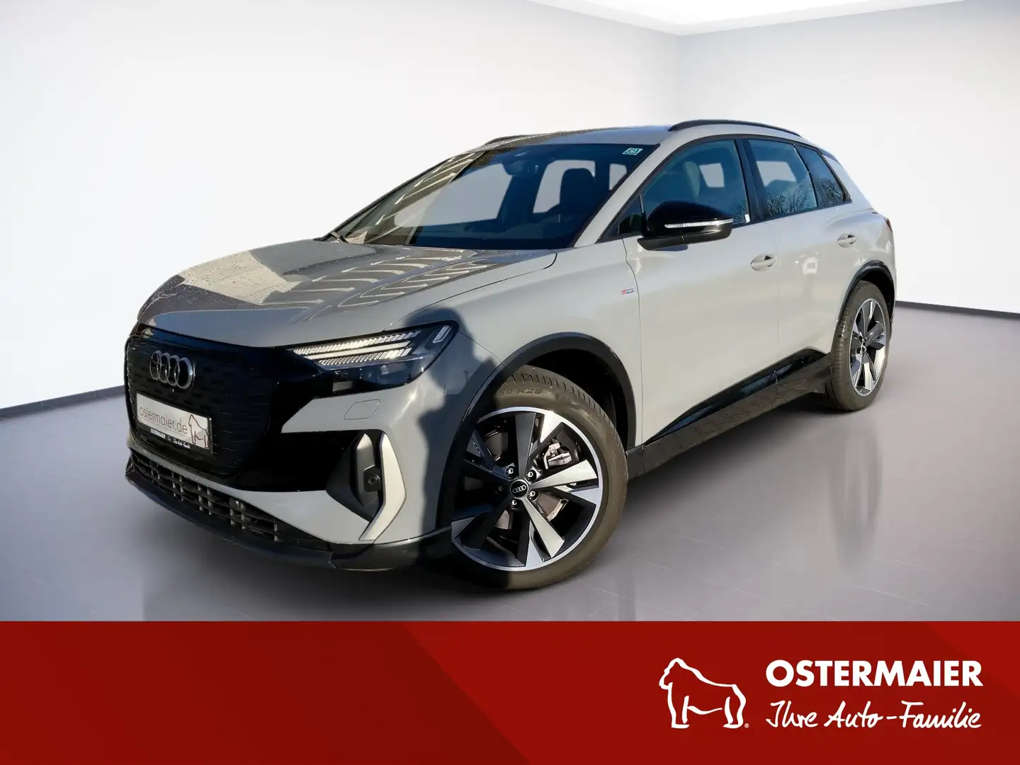 Audi Q4 e-tron Q4 35 e-tron Matrix.NAVI.VC.SHZ.KAM.KESSY.eHeck.TE Grijs - 1