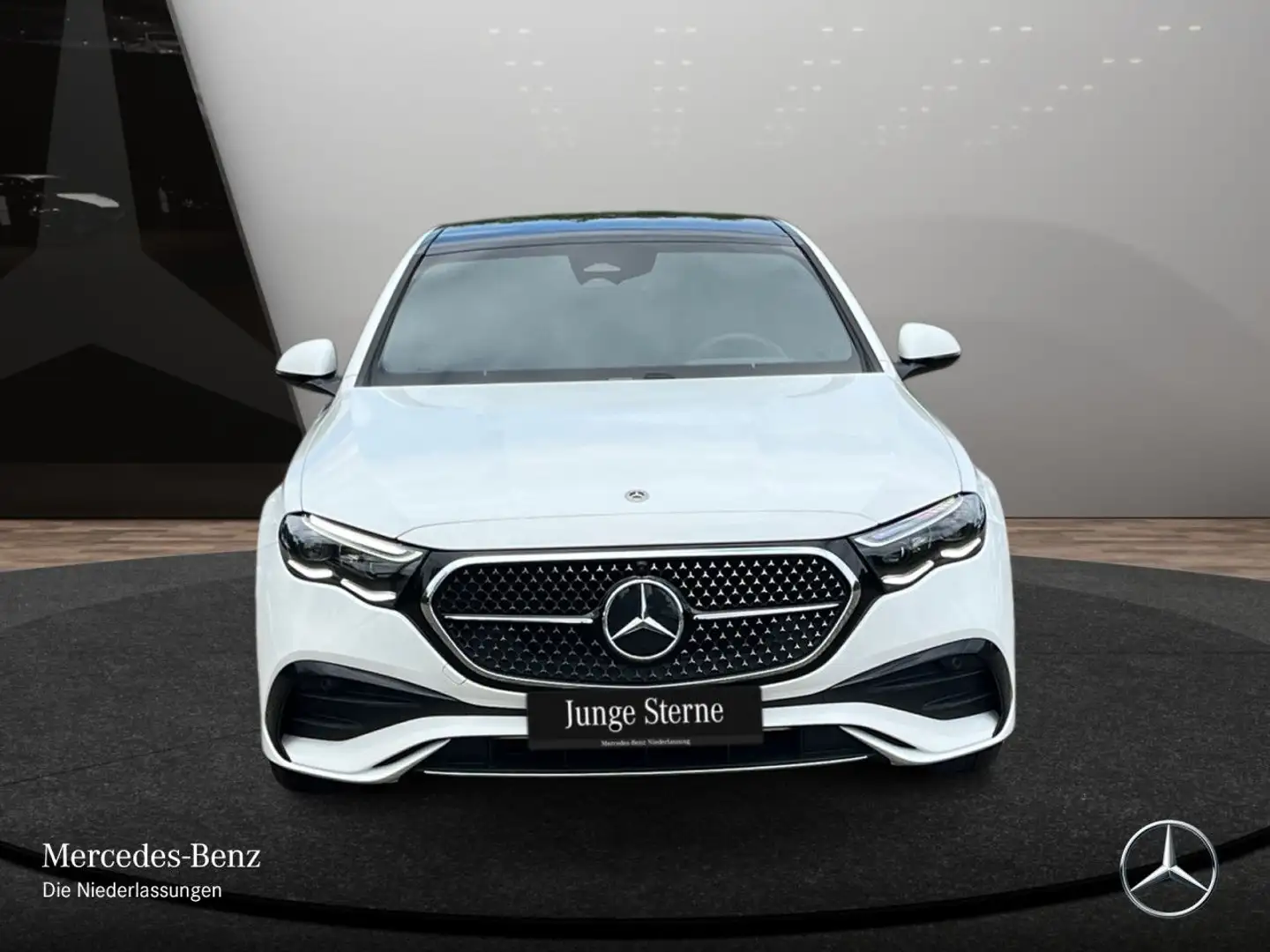 Mercedes-Benz E 450 4M AMG 360° Pano Distr. Spurhalt-Ass PTS 9G Blanc - 2