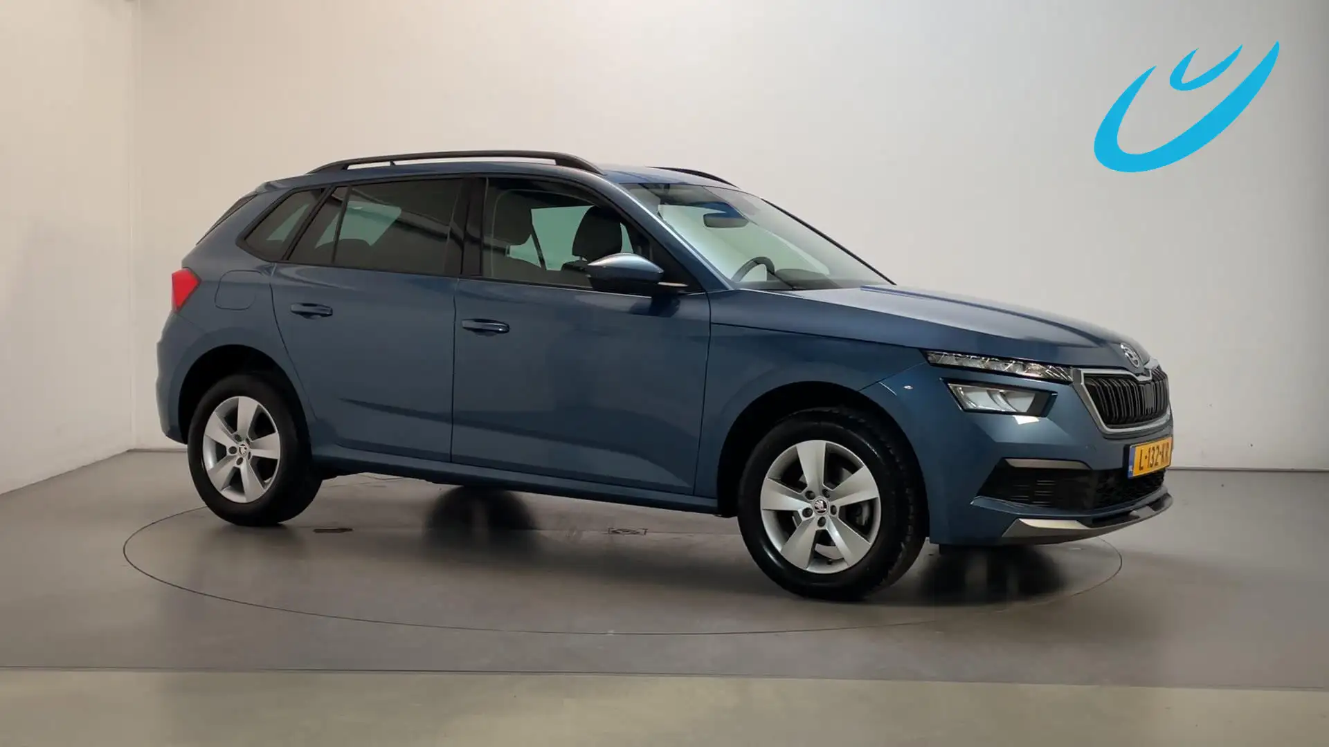 Skoda Kamiq 1.0 TSI Ambition Parkeersensoren App-Connect Clima Blauw - 1