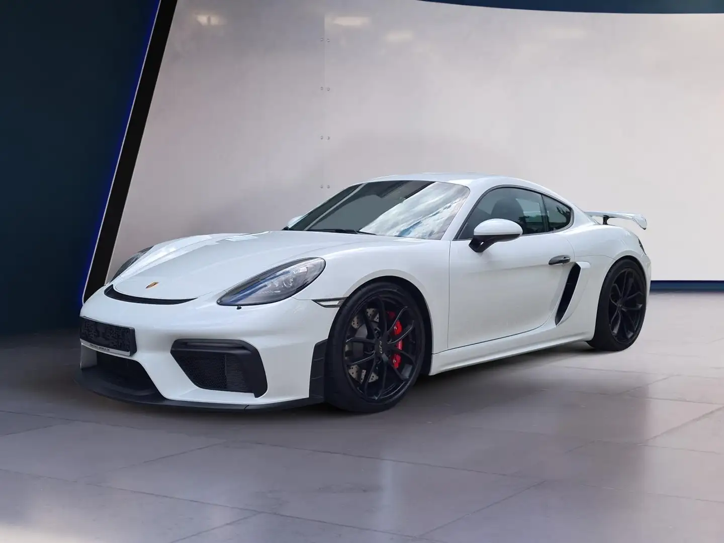 Porsche Cayman GT4 BOSE VTS Navi SHZ Kamera BiXenon Weiß - 1