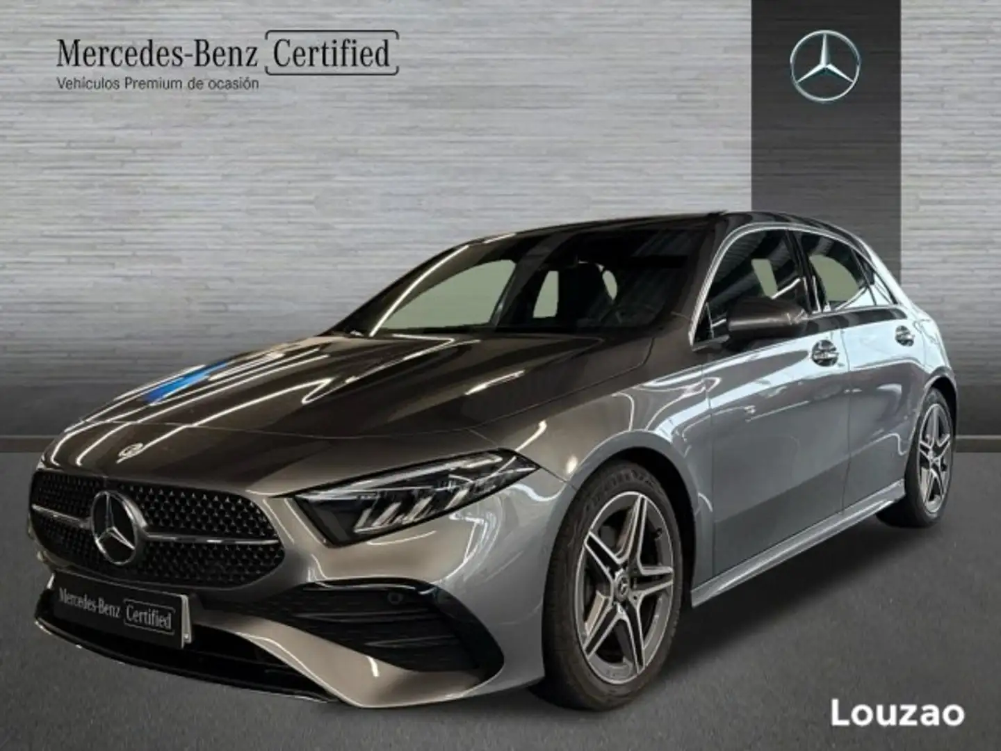 Mercedes-Benz MERCEDES-BENZ Clase A Pequeño Automático de 5 P Gris - 1