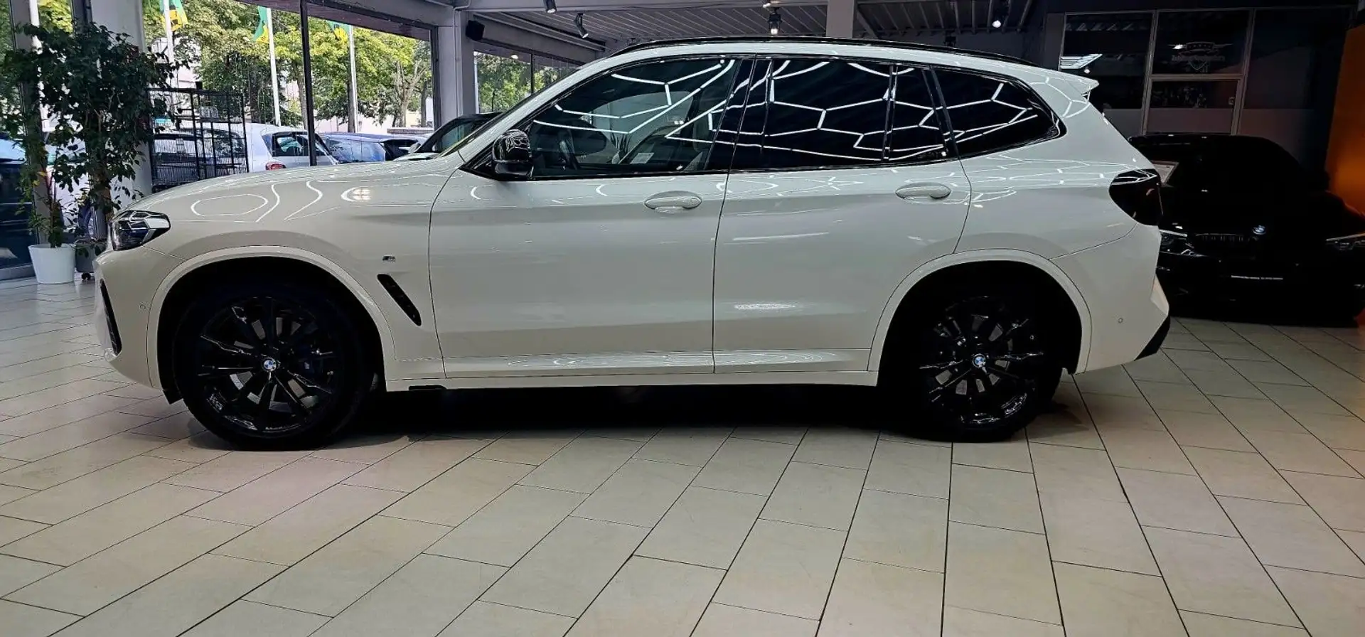 BMW X3 M Laser  Panora 360K AHK HD StH HK LCI ACC Blanc - 1
