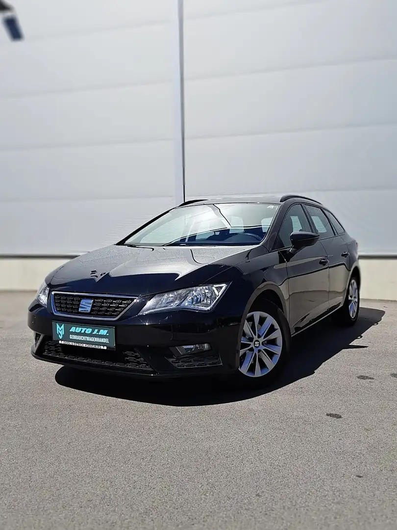 SEAT Leon ST Reference 1,6 TDI Start-Stopp Schwarz - 1