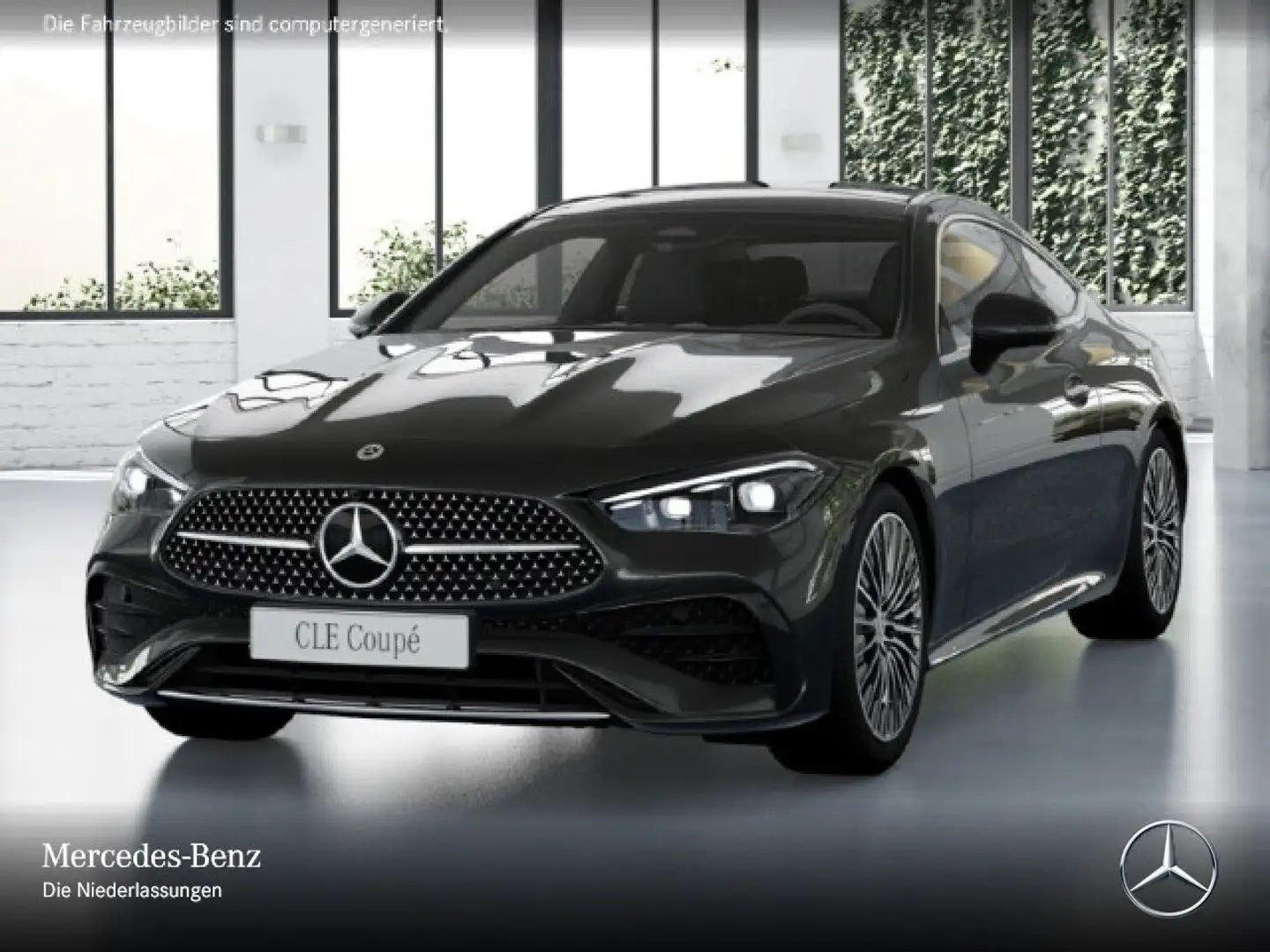 Mercedes-Benz CLE 200 AMG+PANO+360+BURMESTER+TOTW+KEYLESS+9G Grau - 2