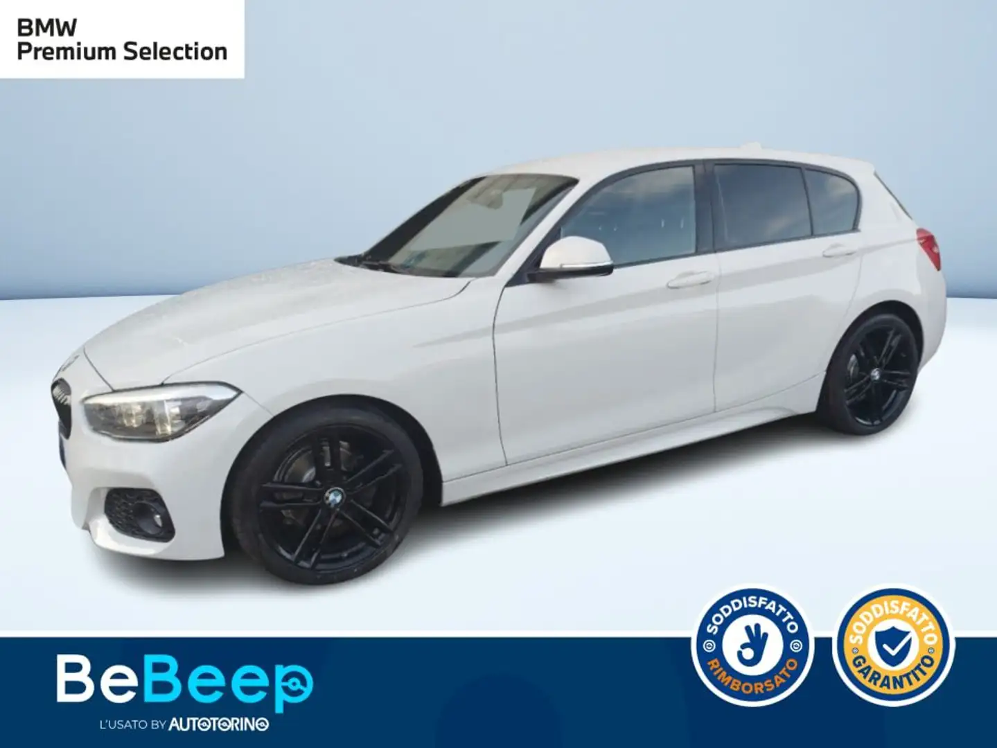 BMW 116 116D 5P MSPORT AUTO Bianco - 1