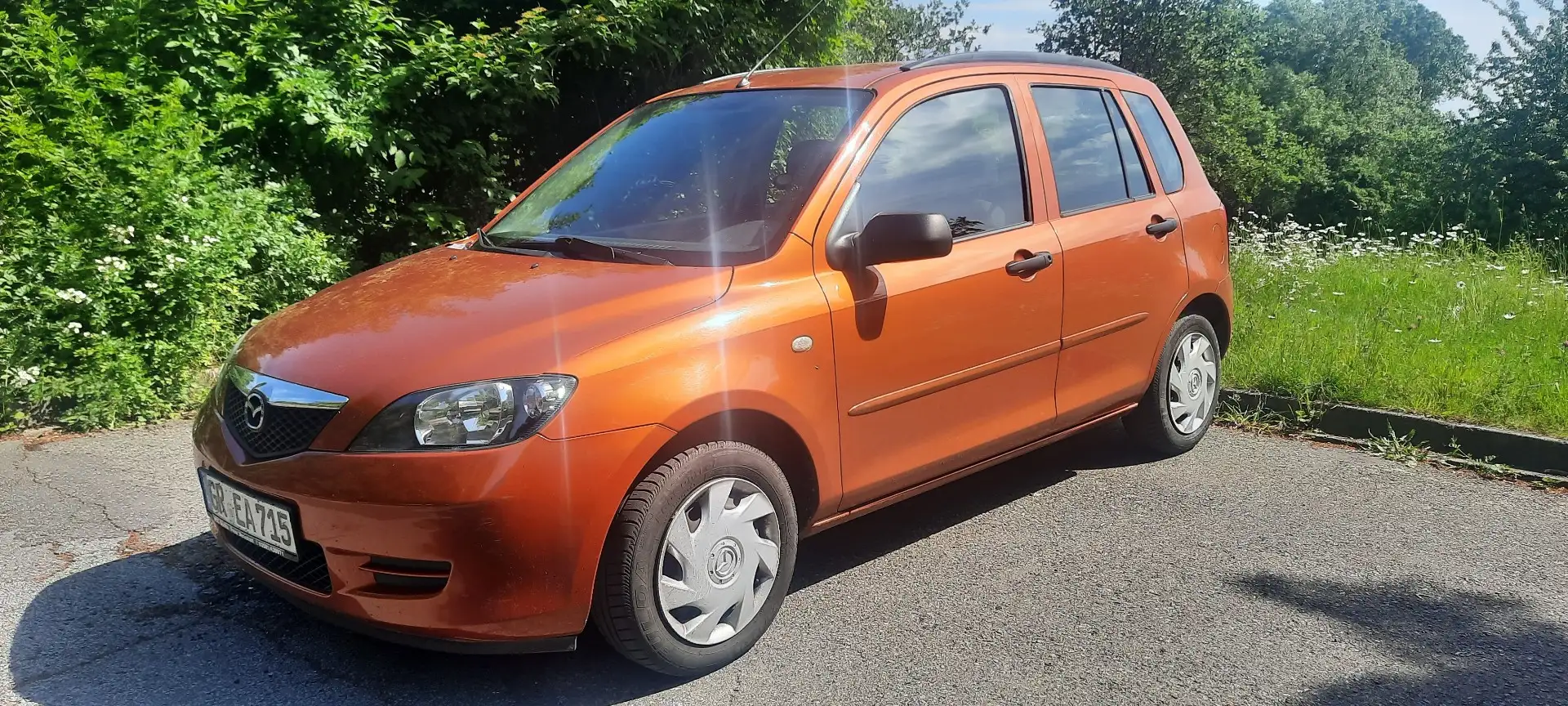 Mazda 2 1.25 Comfort. Tüv 07/2025, Top Fahrbereit! Rot - 1