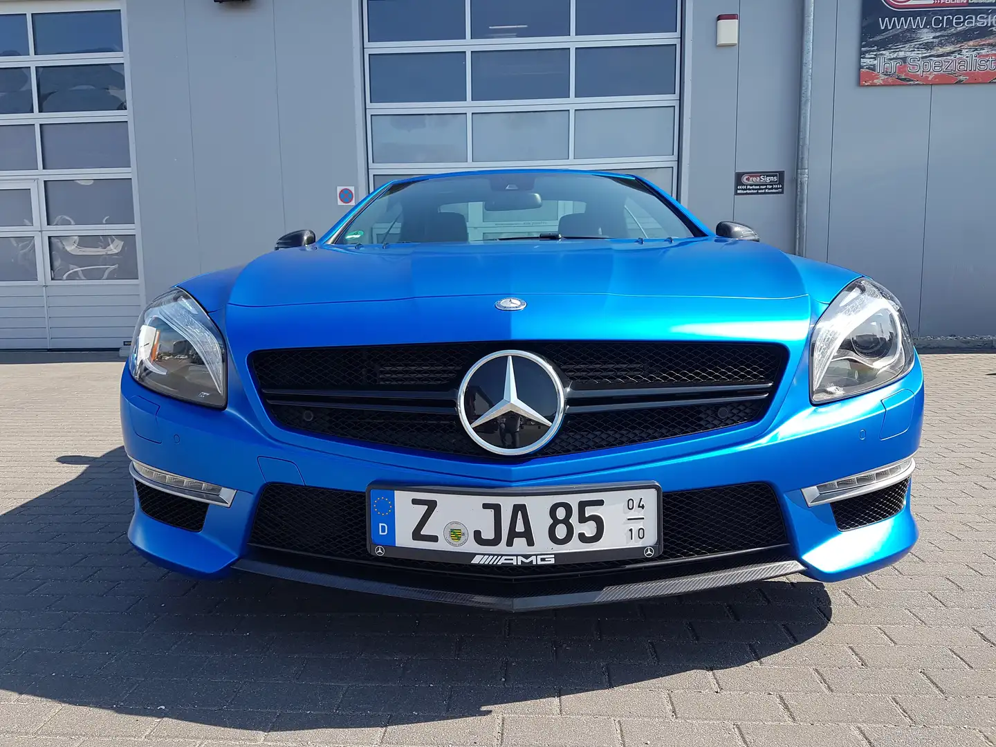 Mercedes-Benz SL 63 AMG Speedshift MCT 7-Gang Sportg,Carbon,B&O, Magic Sky Blu/Azzurro - 2