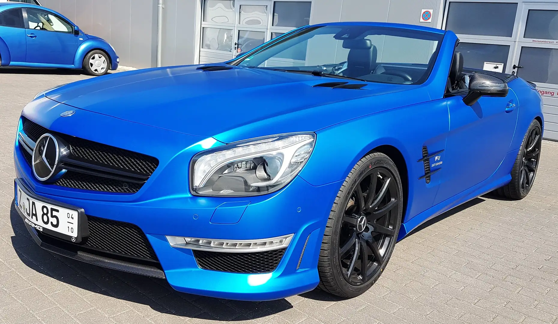 Mercedes-Benz SL 63 AMG Speedshift MCT 7-Gang Sportg,Carbon,B&O, Magic Sky Blu/Azzurro - 1