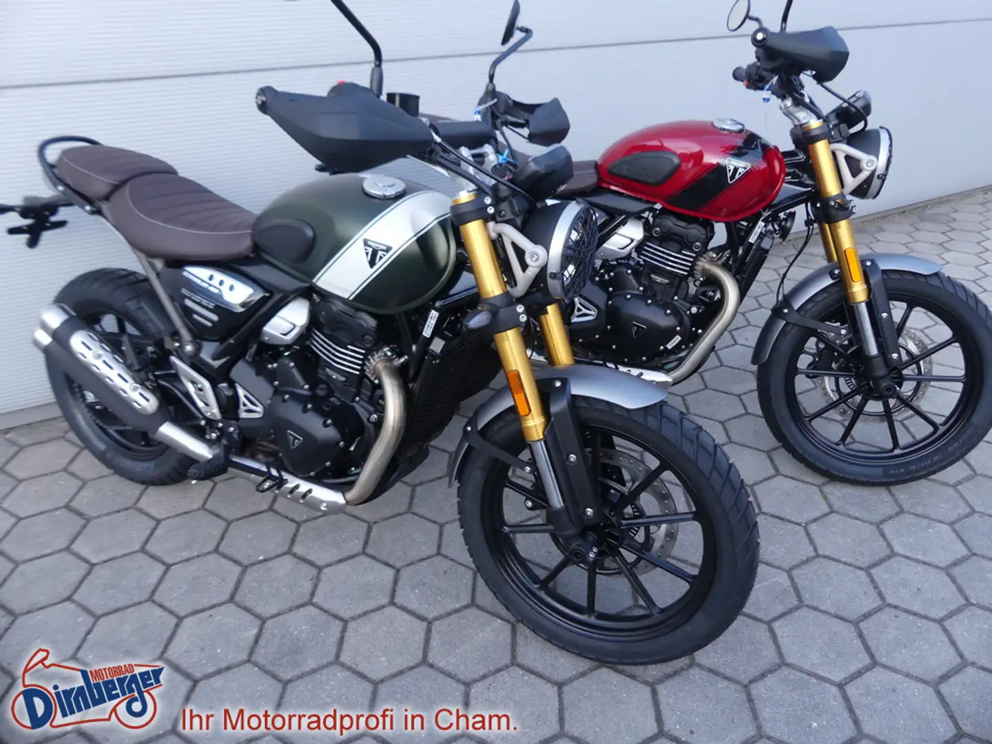 Triumph Scrambler 400 X - neues Modell 2025 auf Lager Verde - 1