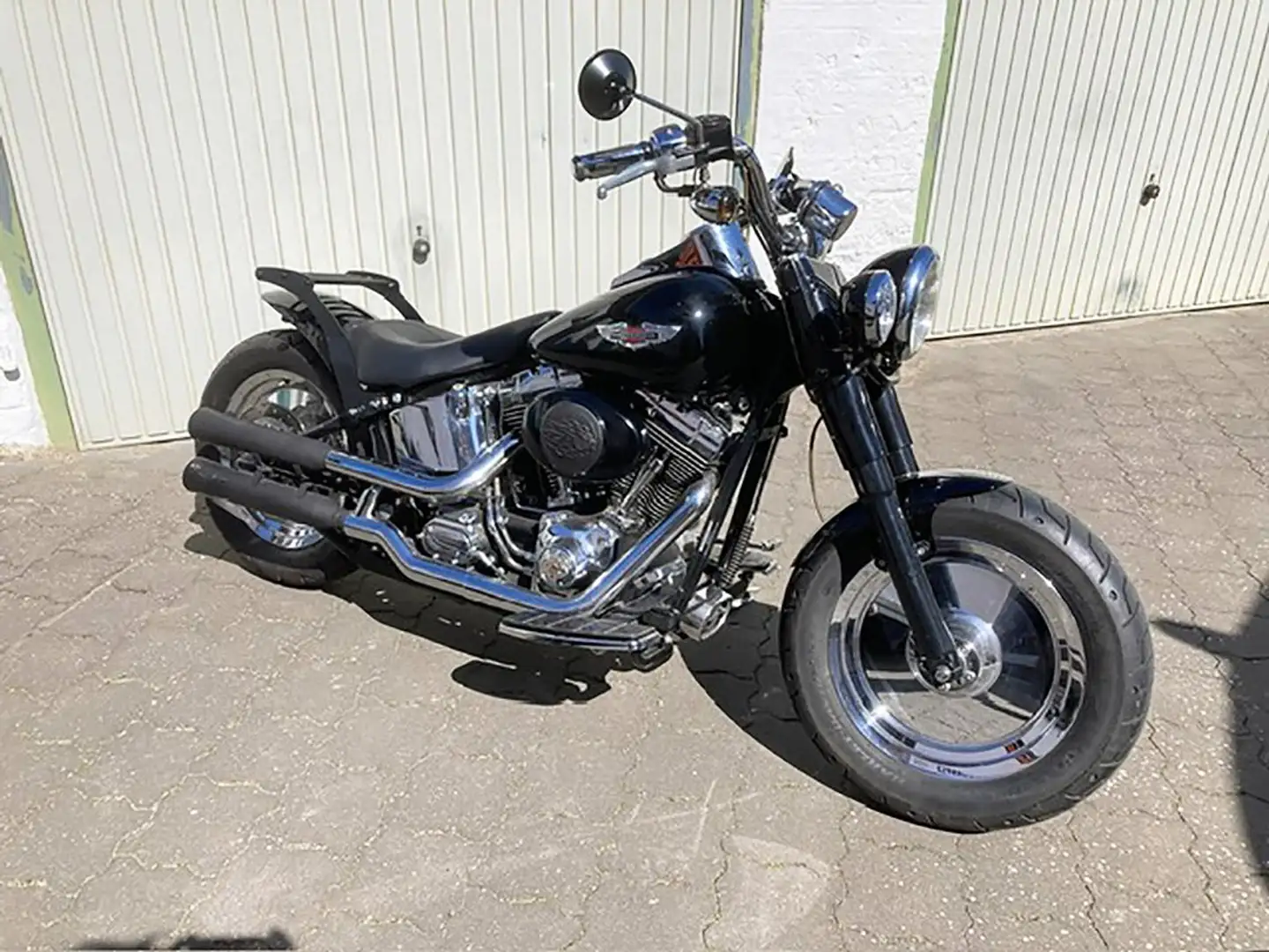 Harley-Davidson Fat Boy Black Roadkiller Kurzheck Unikat* TC 88* TOP** Чорний - 2