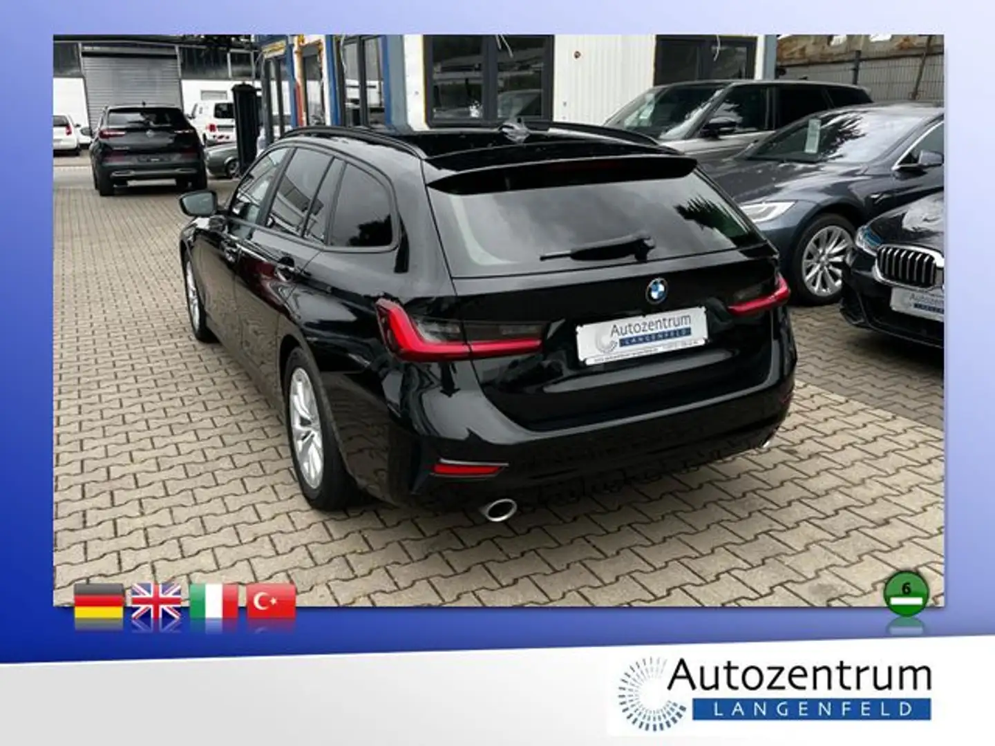 BMW 320 d touring Advantage *LEDER*LIVECOCKPIT*AHK* Schwarz - 2