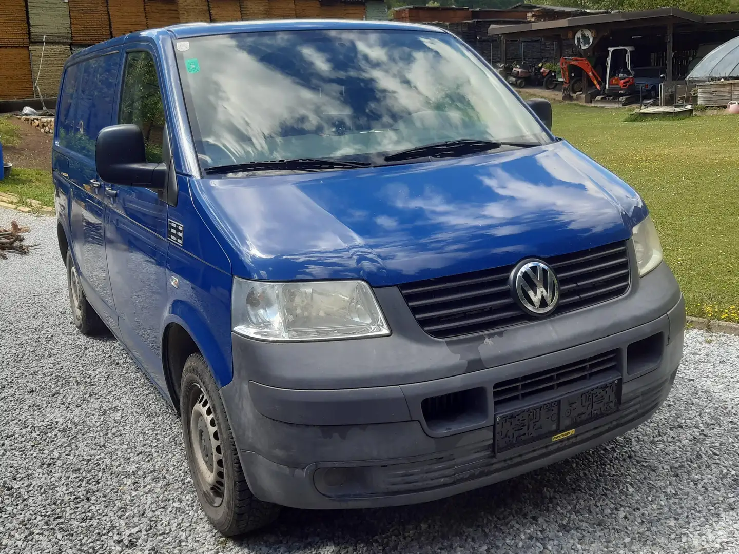 Volkswagen T5 Transporter Kastenwagen 1,9 TDI Blau - 1