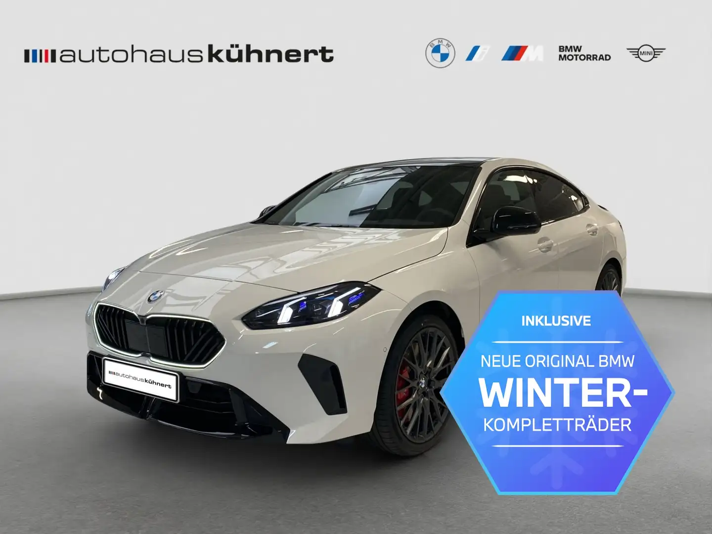 BMW 220 Gran Coupé UPE 58.590 € ///M Sportpaket ACC Wit - 1