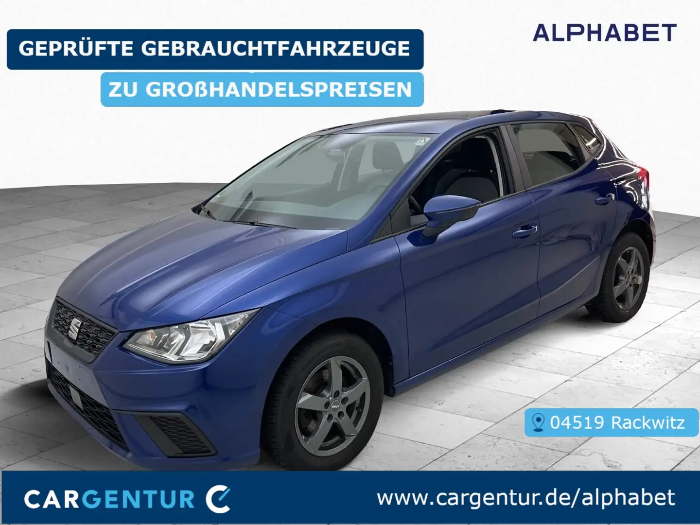 SEAT Ibiza 1.6 TDI Style Navi Blau - 1