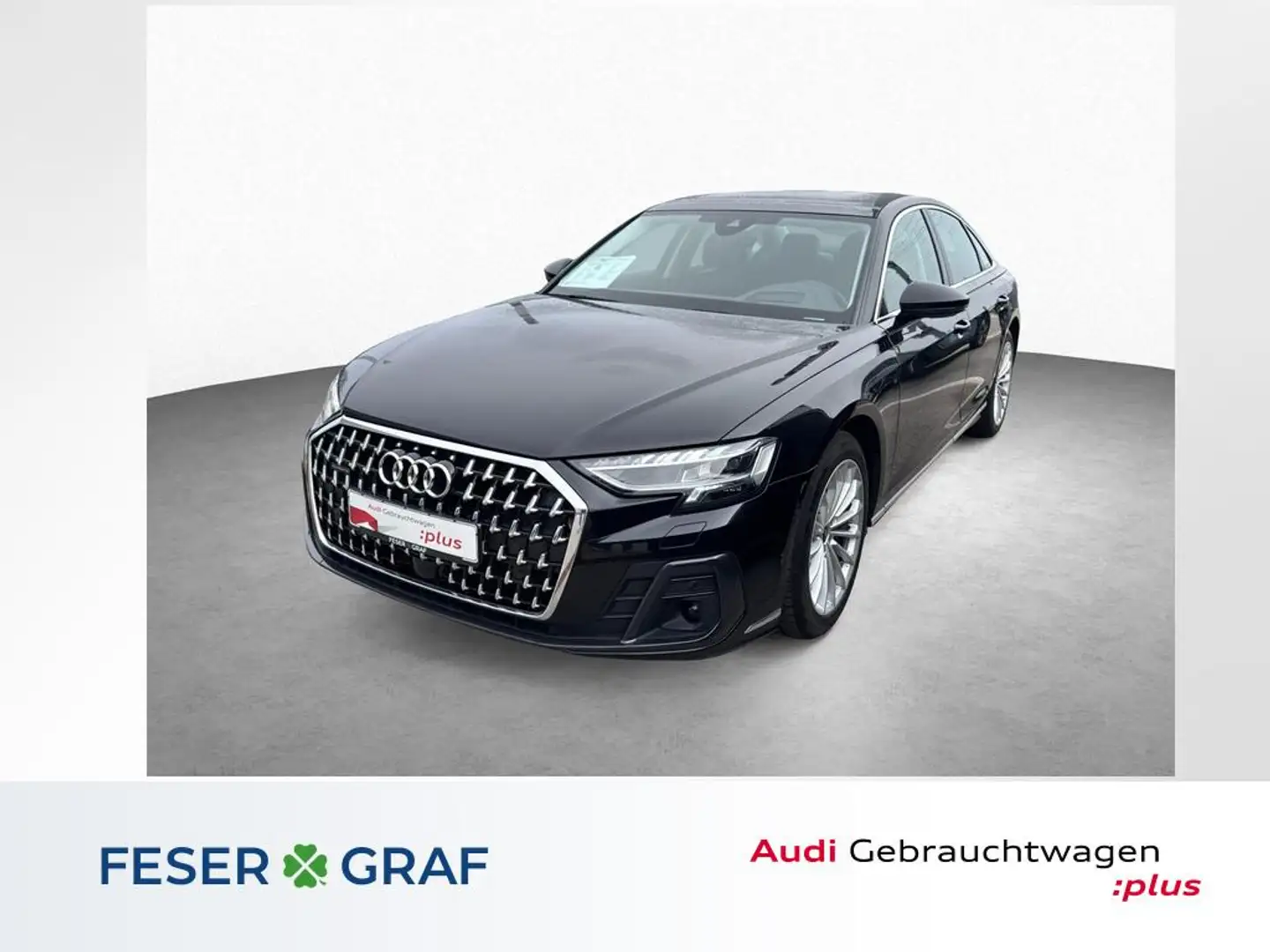 Audi A8 50 TDI qu. - PANO - MASSAGE - HD MATRIX - ACC Schwarz - 1