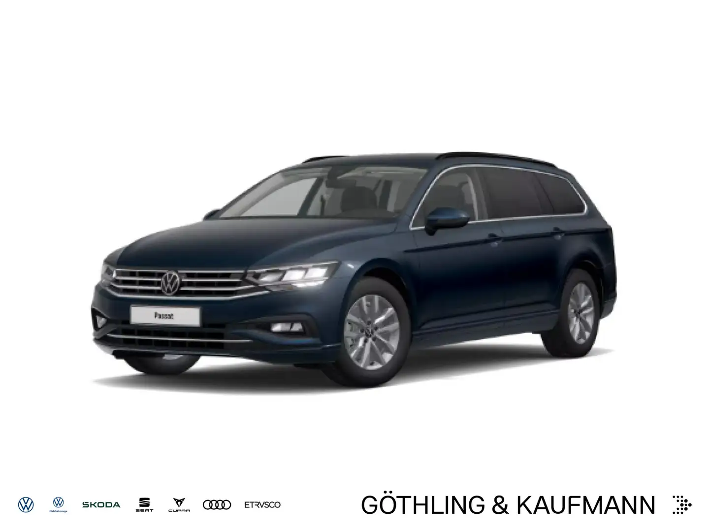 Volkswagen Passat Variant *NAVI*AHK*SHZ*LED*PDC Bleu - 1