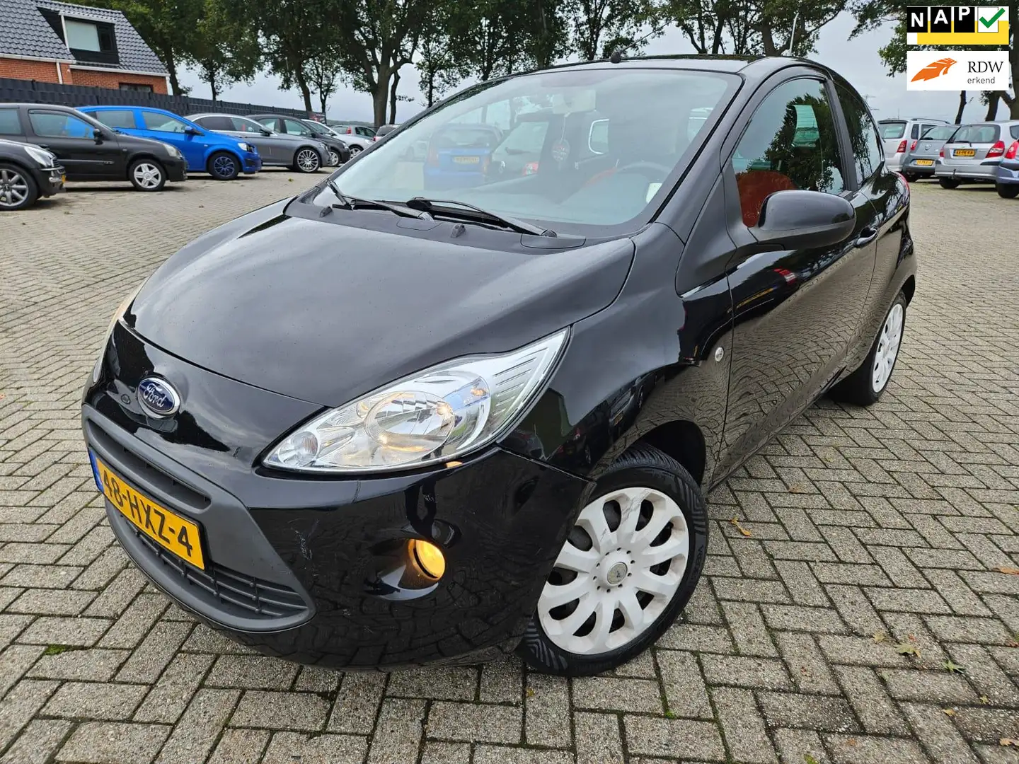 Ford Ka/Ka+ 1.2 Titanium 2009. Airco/Elektrische ramen/Trekhaa Zwart - 1