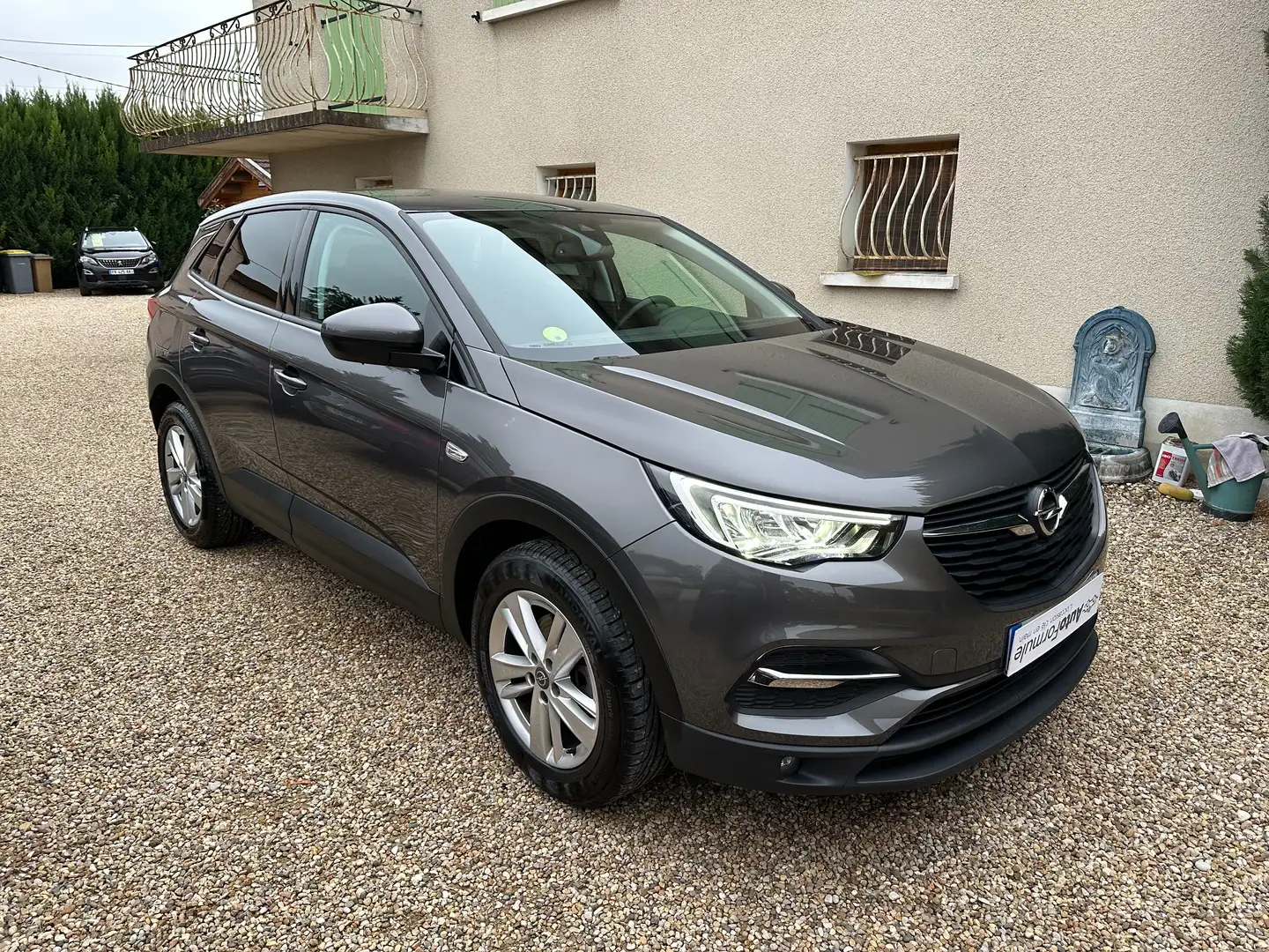 Opel Grandland X 1.5 Diesel 130ch Edition + pack Boite auto 2021 Gris - 1
