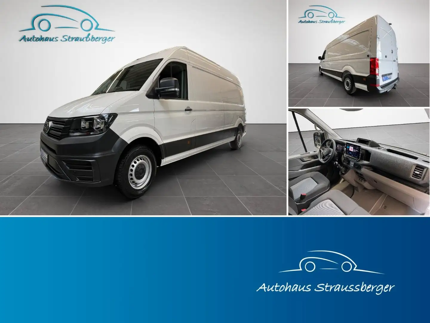 Volkswagen Crafter Kasten 35 lang Hochdach FWD RFK DAB+ 270 Blanc - 1