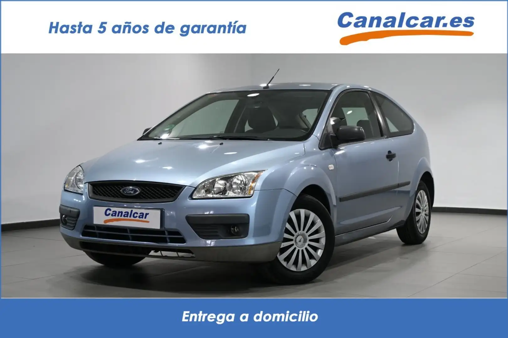 Ford Focus 1.6 Trend Aut. Azul - 1