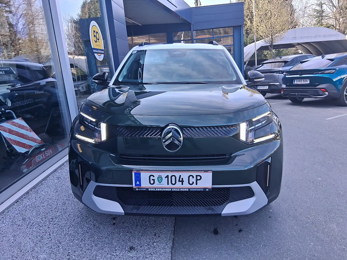 Citroen C3 Aircross Turbo 100 S&S 6-Gang-Manuell Plus Grün - 2