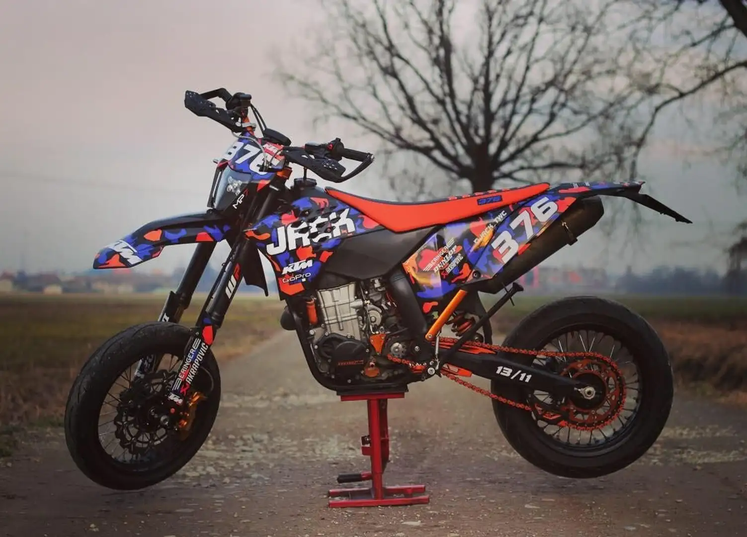 KTM 530 EXC motard - 2