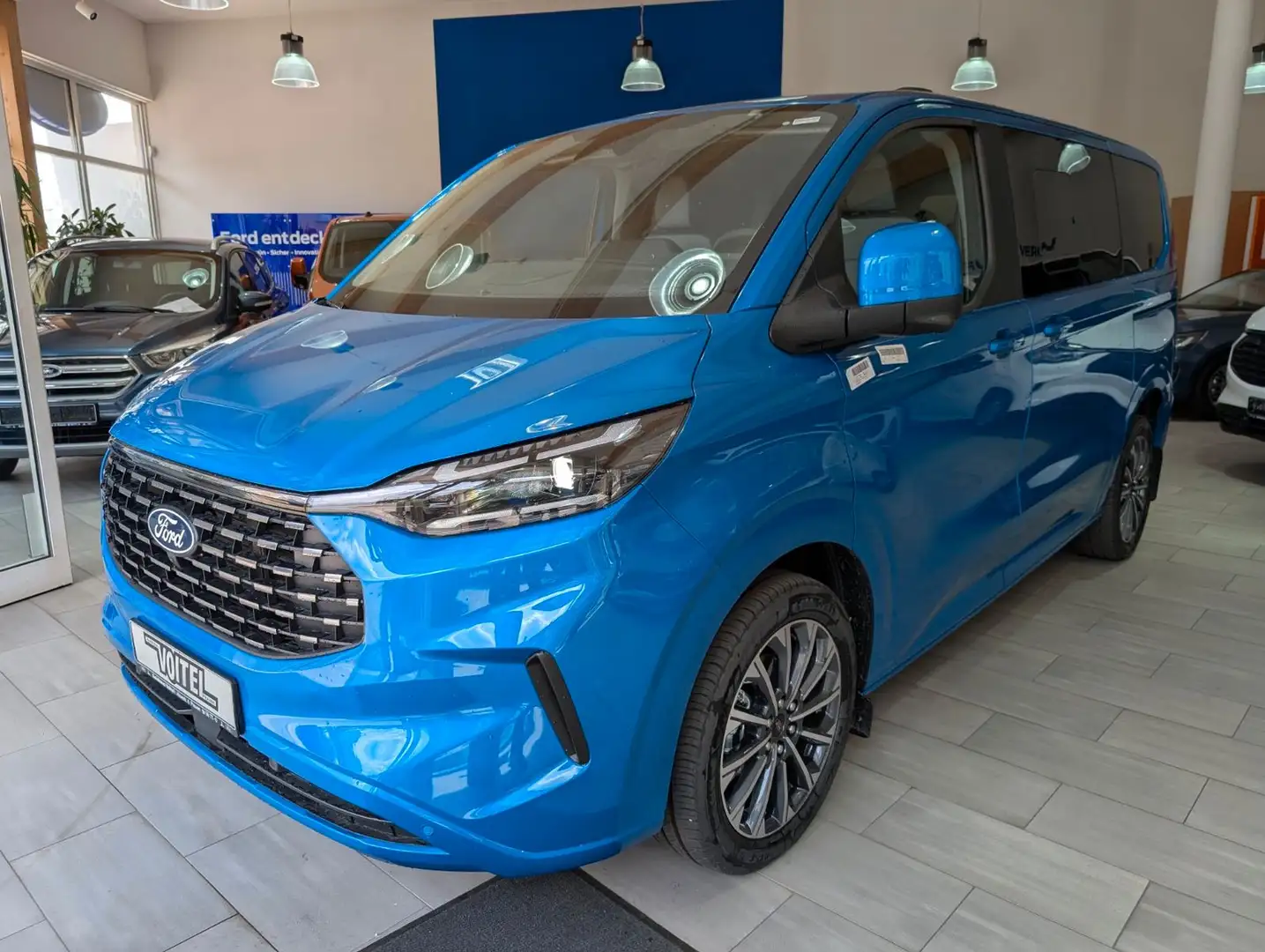 Ford Tourneo Custom 2.0 L1 Titanium X 5J. Gar. MATRIX Blau - 1