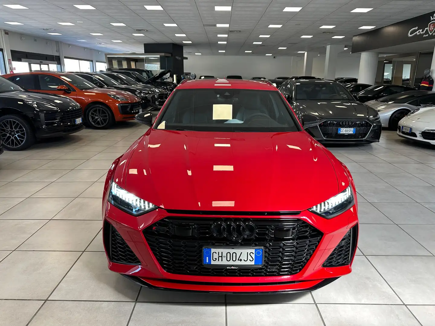 Audi RS6 Avant 4.0 mhev quattro tiptronic  *** IVA ESPOSTA Rosso - 2