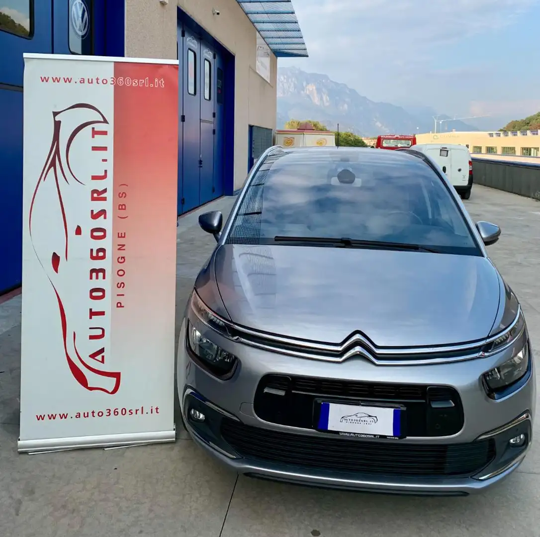 Citroen Grand C4 Picasso BlueHDi 120 S&S Feel 7 POSTI EURO 6 Gris - 1