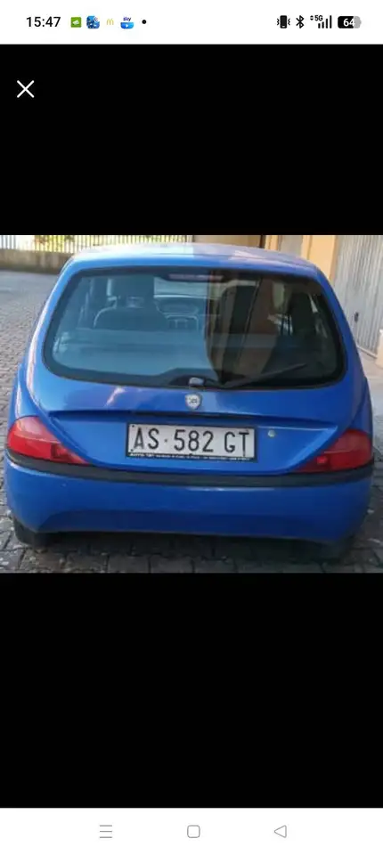 Lancia Y I 1996 1.1 8v Elefantino Blu, foto 5