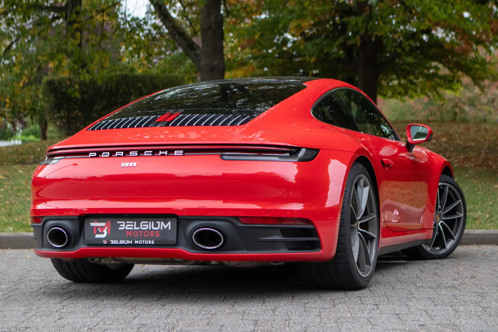 Porsche 992 4S - BOSE - Sport Chrono - 360° - Pano Rood - 2