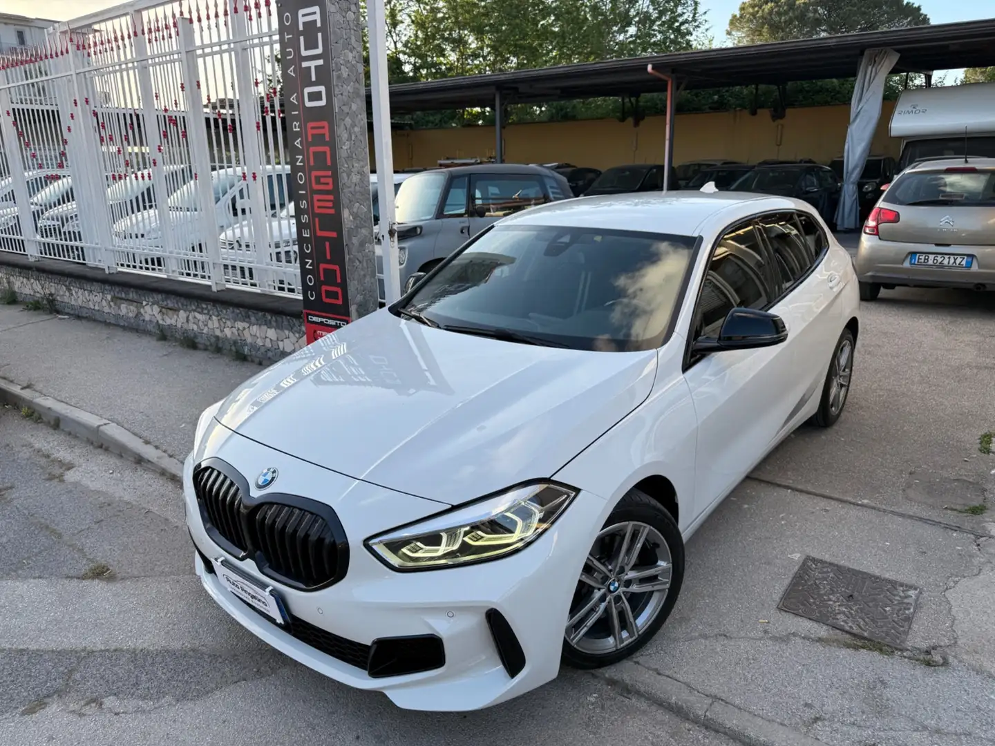 BMW 118 118d 5p. Msport Bianco - 1