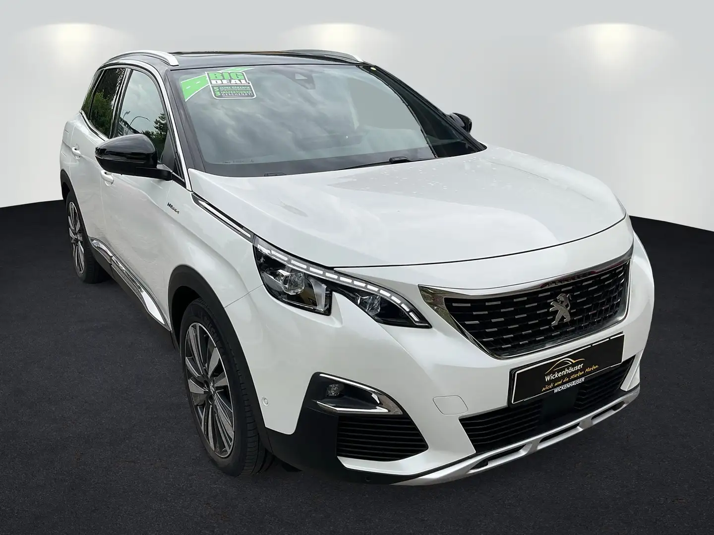 Peugeot 3008 Hybrid4 300 PHEV GT FLA Pano AHK LM Kamera Weiß - 2