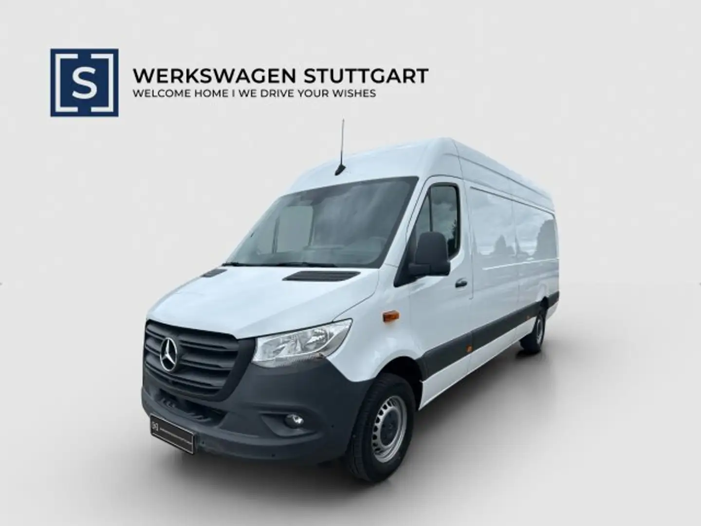Mercedes-Benz Sprinter 317 Hoch Lang MAXI DISTRONIC SITZHZG 9G Wit - 2