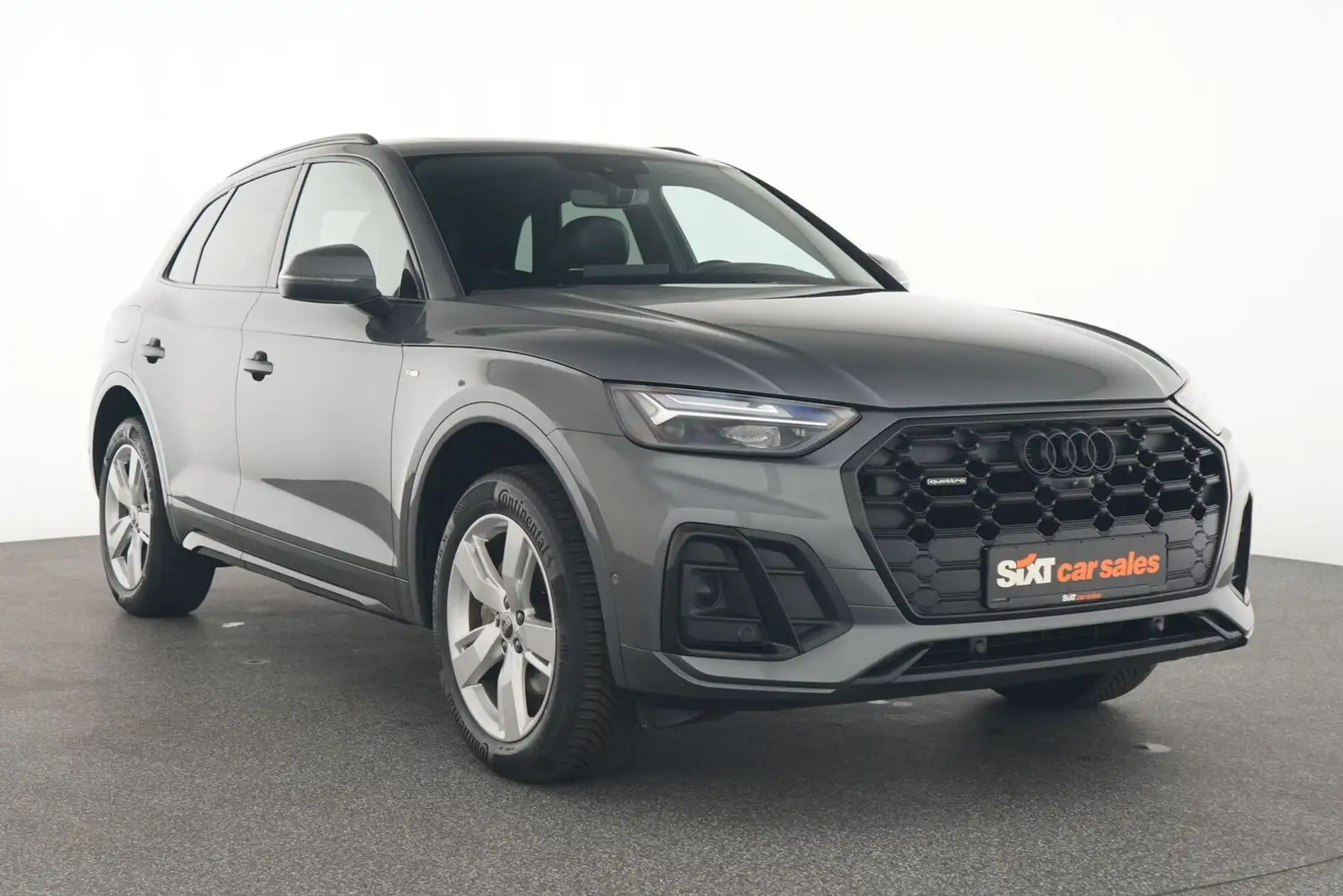 Audi Q5 40 TDI quattro S line|LEDer|HUD|PANO|ACC|AHK Grau - 1