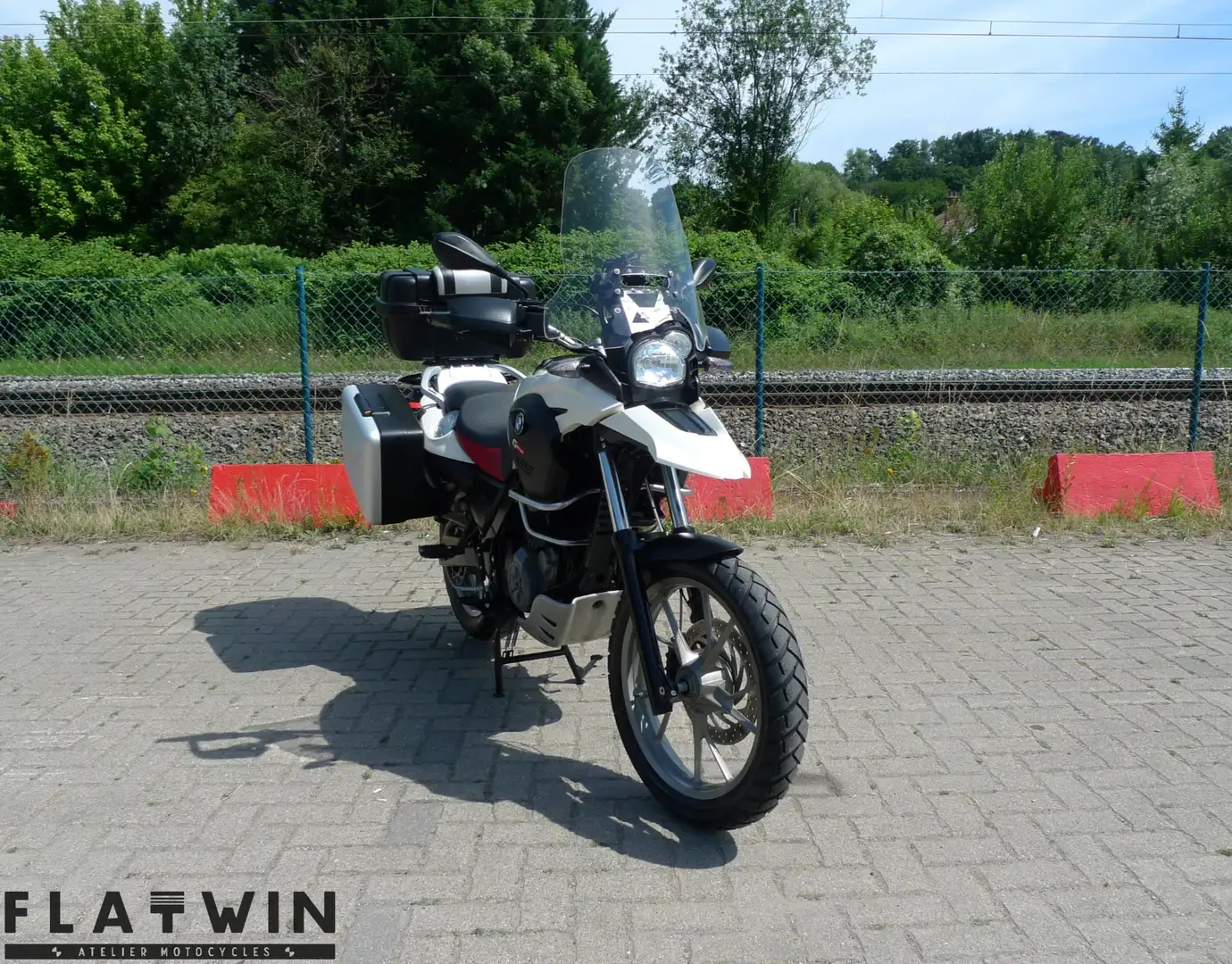 BMW G 650 GS Garantie - #flatwinmotos Bílá - 1
