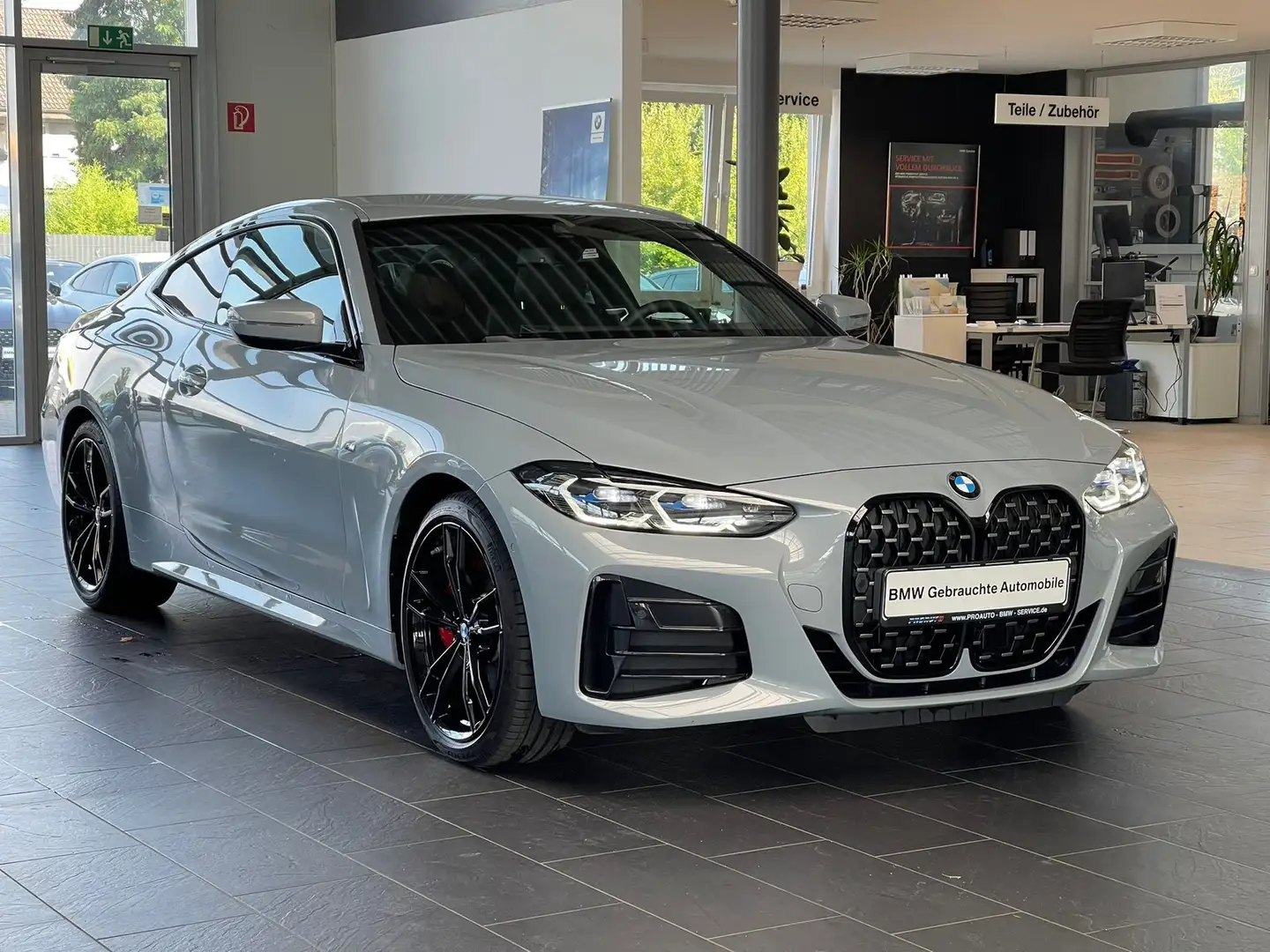 BMW M440i xDr. Coupe M Sport Pro Laser/HUD/Memo/K-Zg Сірий - 2