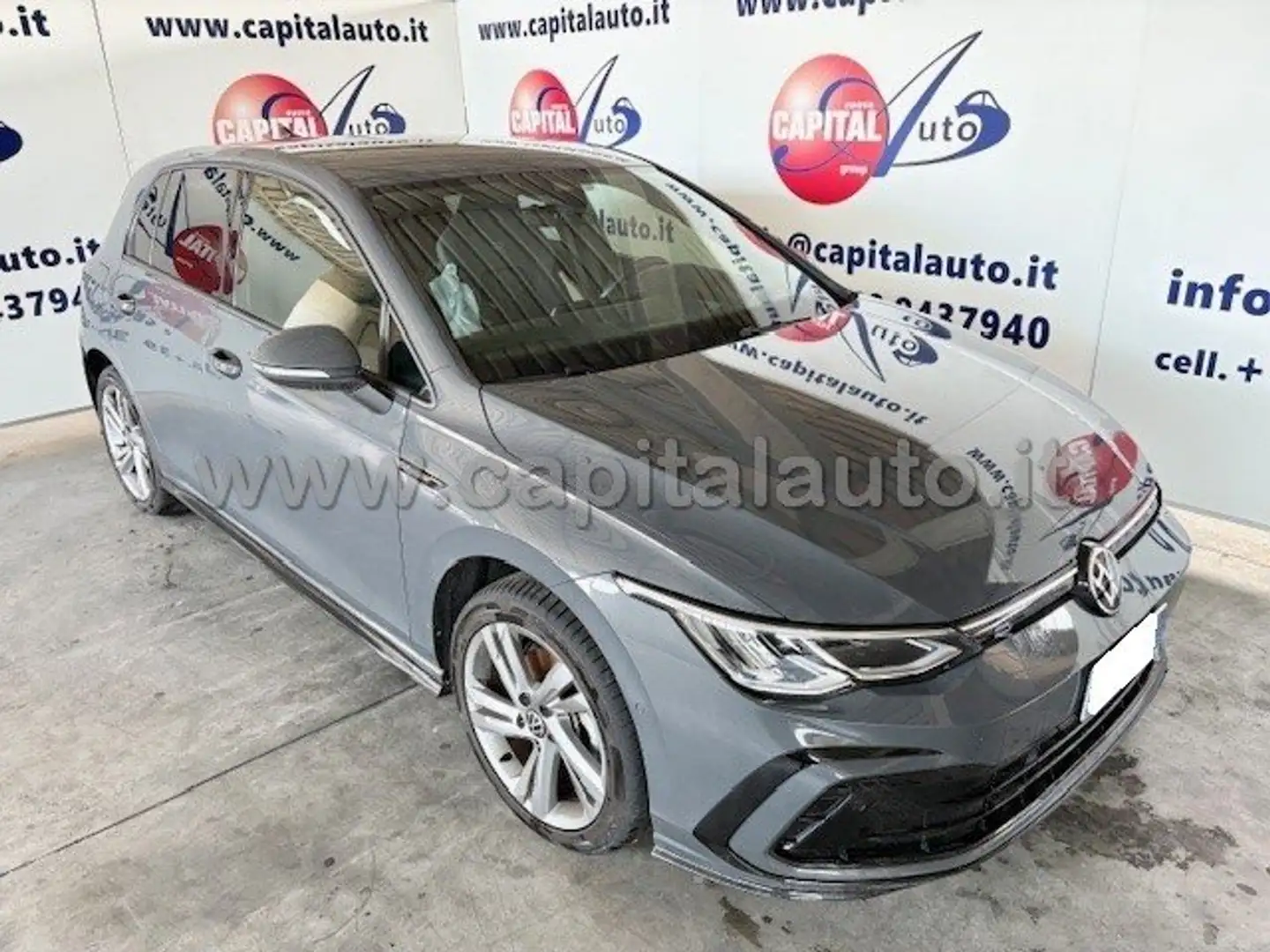 Volkswagen Golf 1.5 etsi evo R-Line 150cv dsg NETTO 14500 Grijs - 2