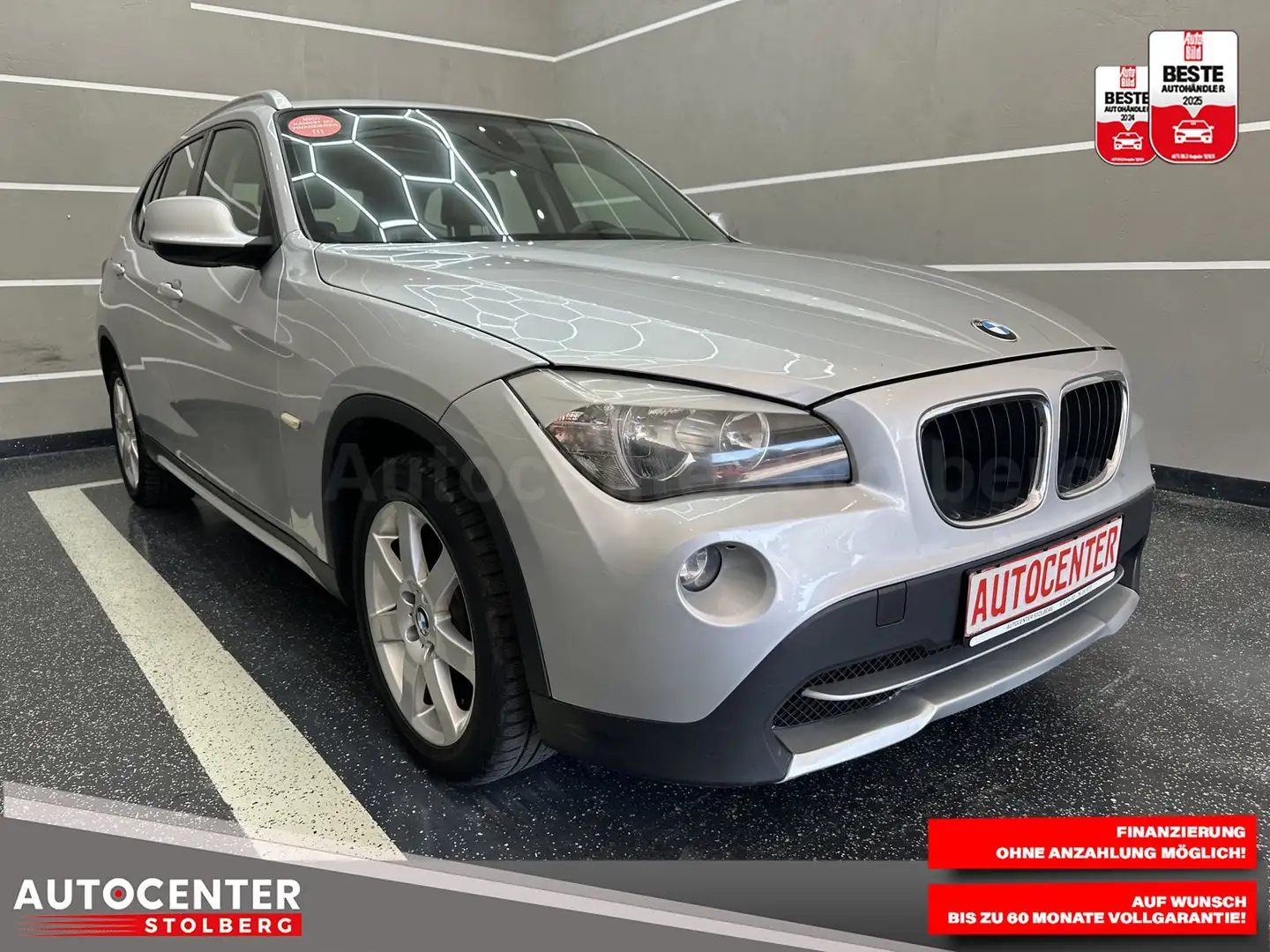 BMW X1 18 d sDrive "PANO-NAVI-MULTI-SITZH-KLIMA-PDC" Silber - 2