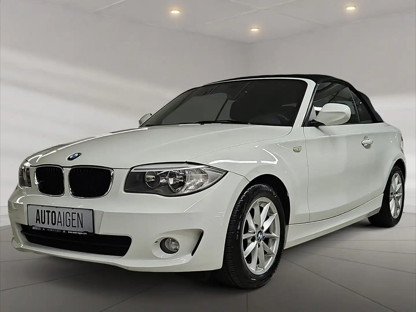 BMW 118 i * CABRIO * 2. BESITZ * KLIMA * TEMPOMAT * PDC * Weiß - 2