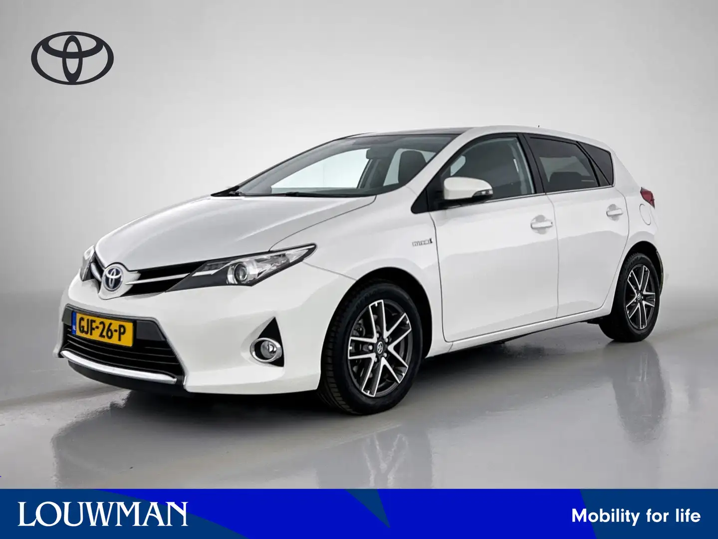 Toyota Auris 1.8 Hybrid Lease Limited | Panoramadak | Navigatie Bianco - 1