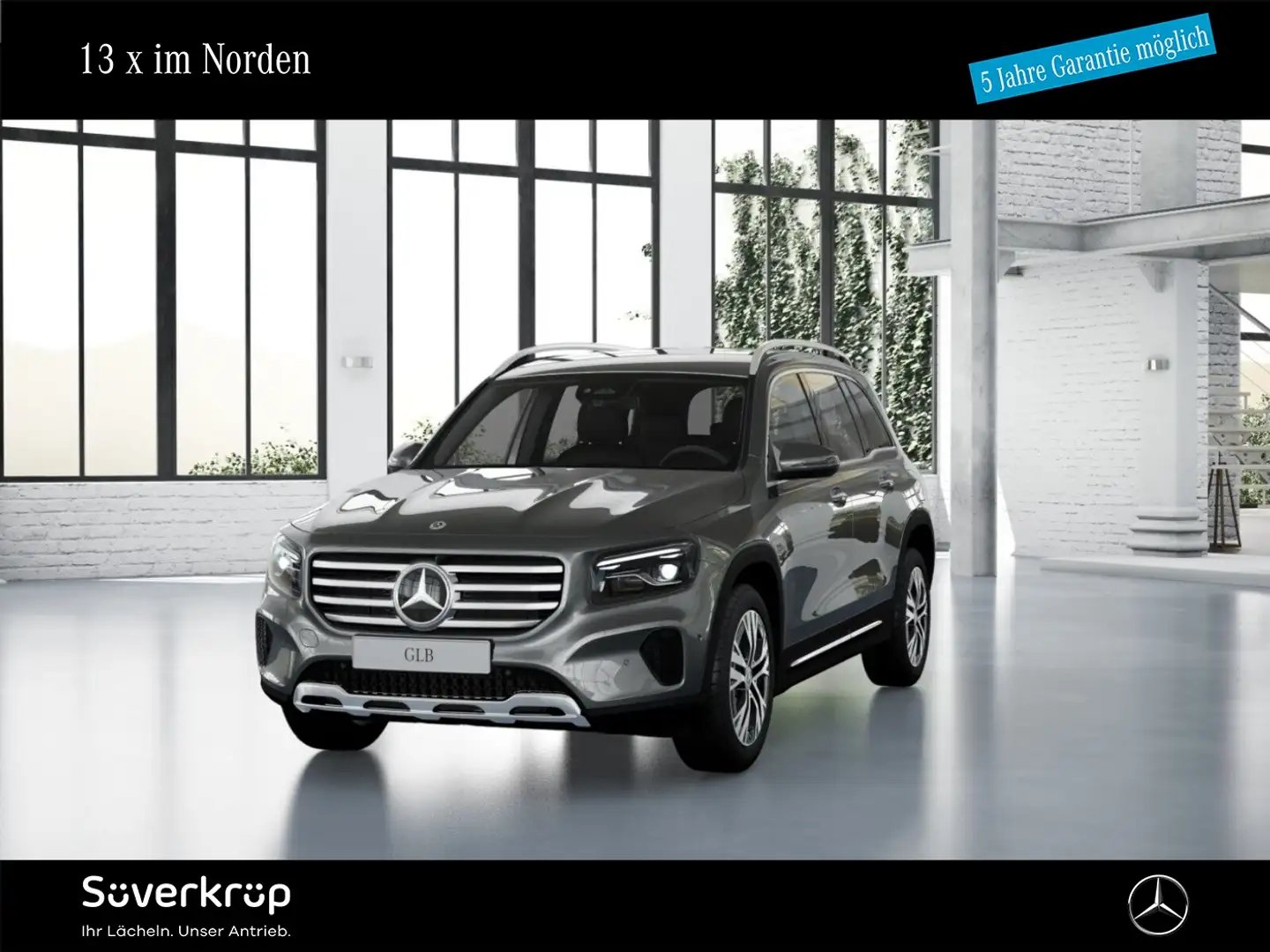 Mercedes-Benz GLB 200 PROGRESSIVE SPUR AHK DISTR 360 PDC SHZ Grau - 1