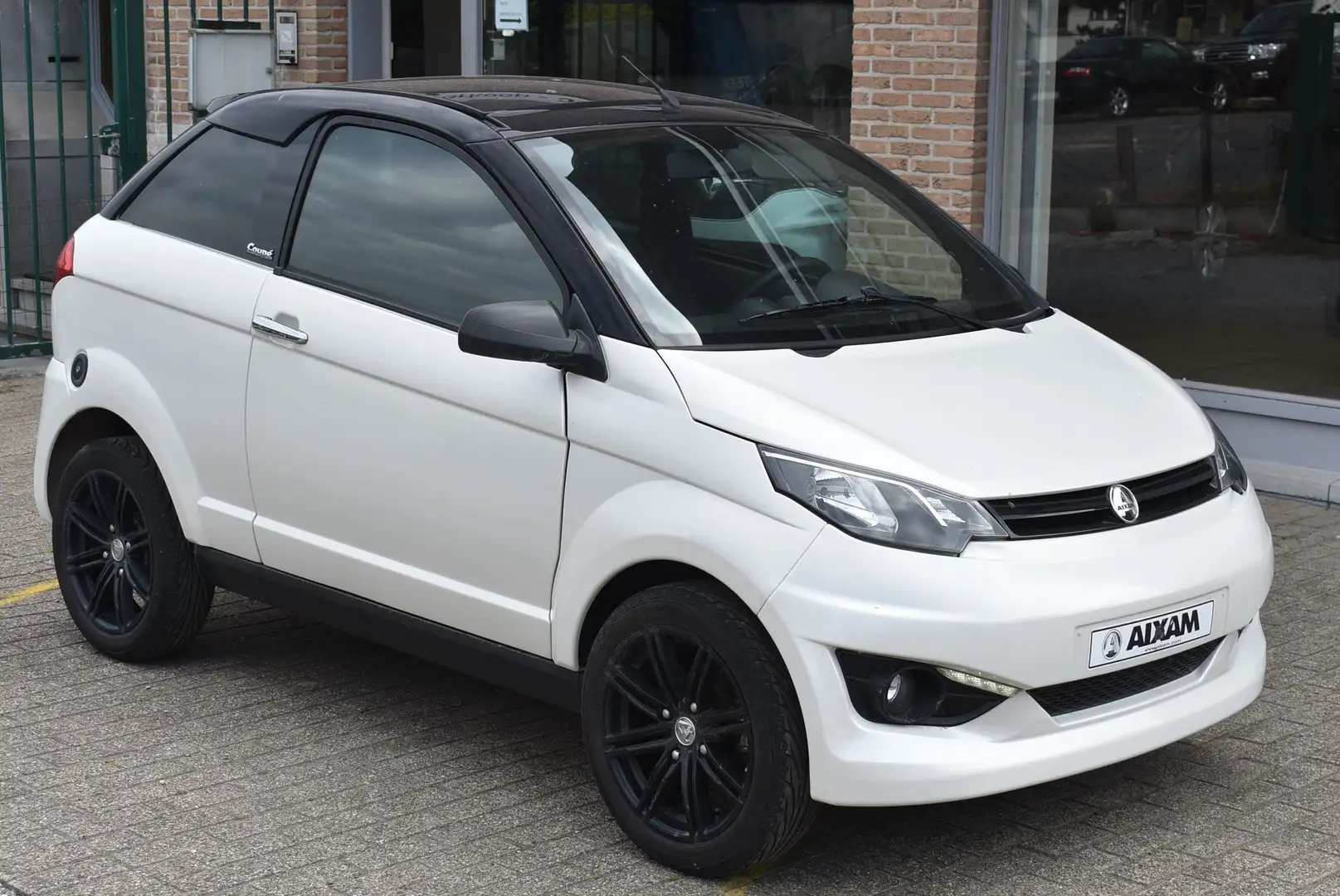 Aixam Coupe Premium, ABS, open dak Blanco - 2