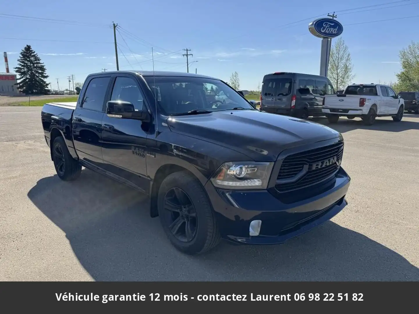 Dodge RAM Sport Night 5.7L 4x4 Tout compris hors homologatio Noir - 1